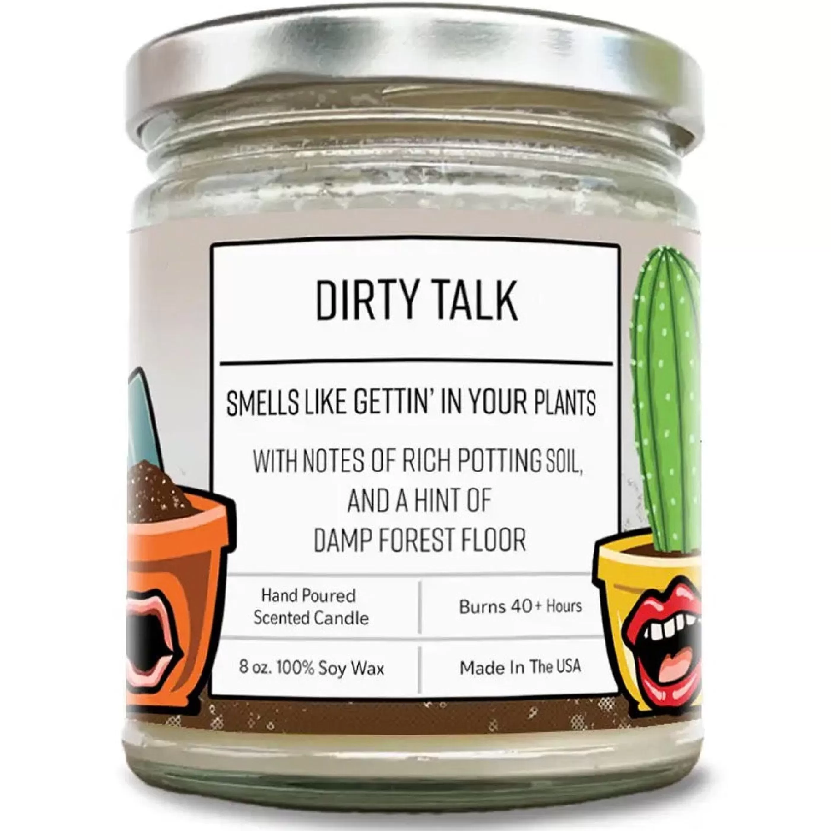 Two Little Fruits Candles & Home Fragrances>Dirty Talk 8Oz Soy Candle