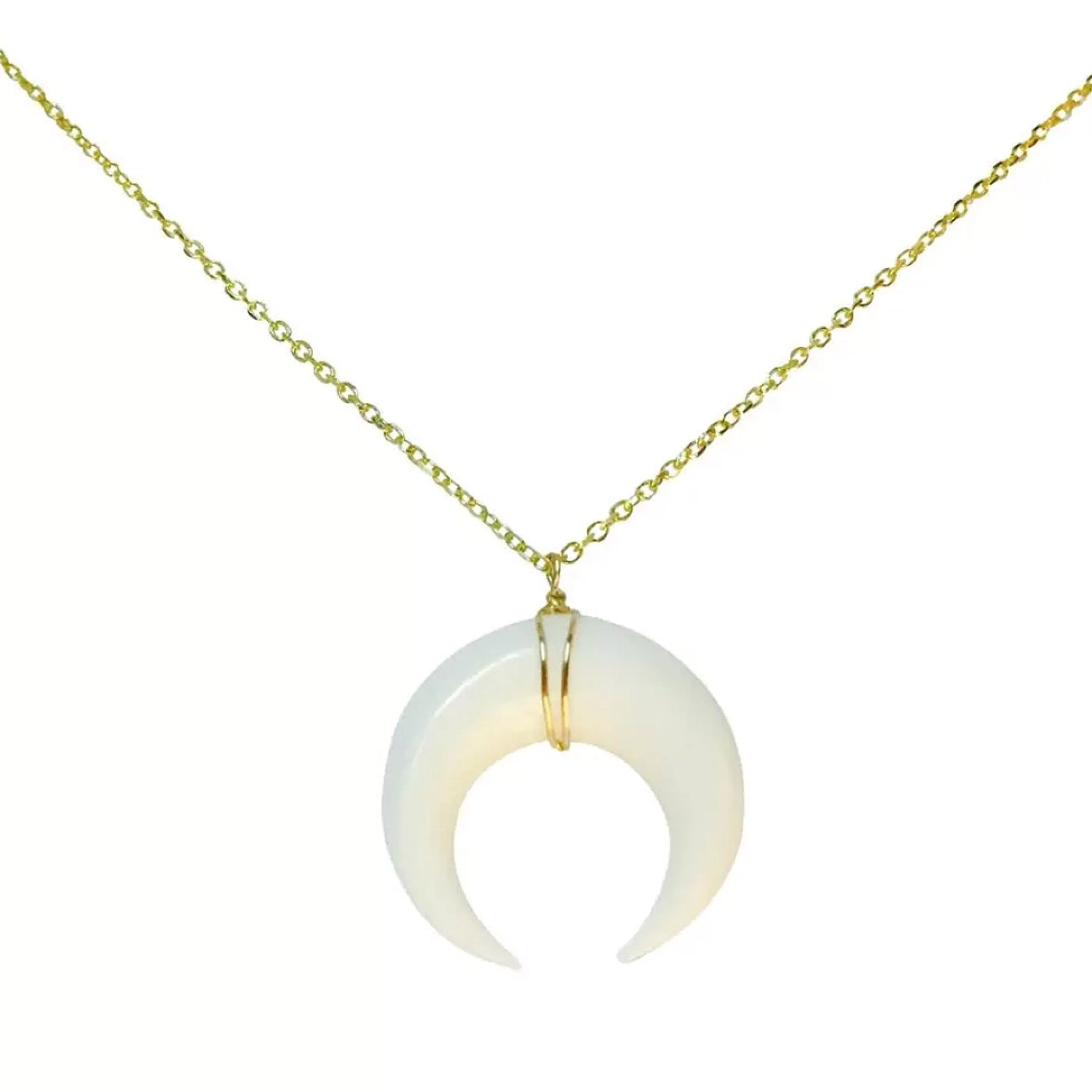 Modern Opus Jewellery>Double Horn Necklace