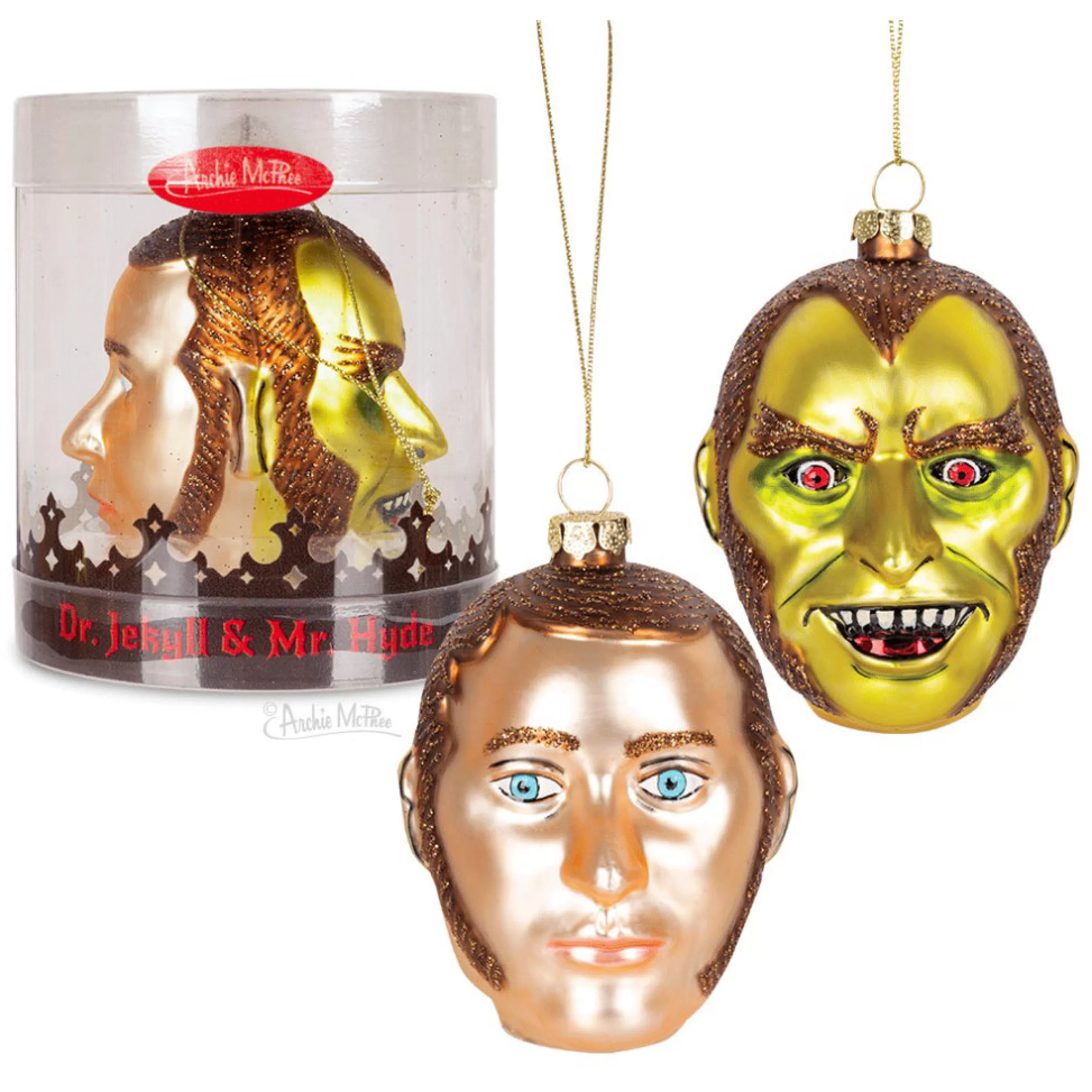 Archie McPhee Dr. Jekyll & Mr. Hyde Ornament Discount