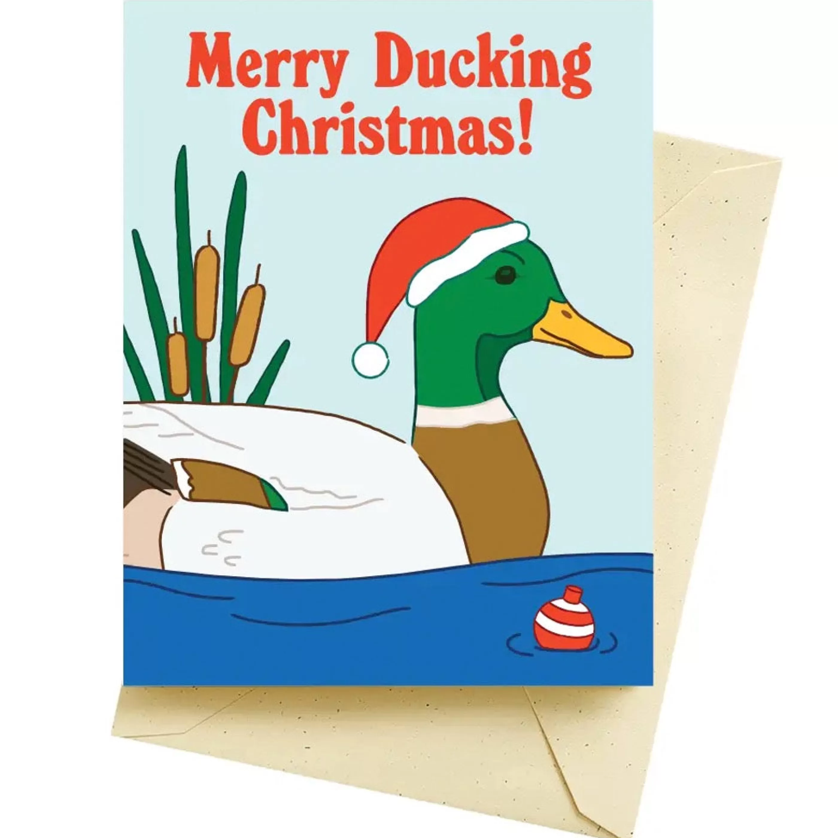 Seltzer Goods Ducking Xmas Holiday Card Clearance