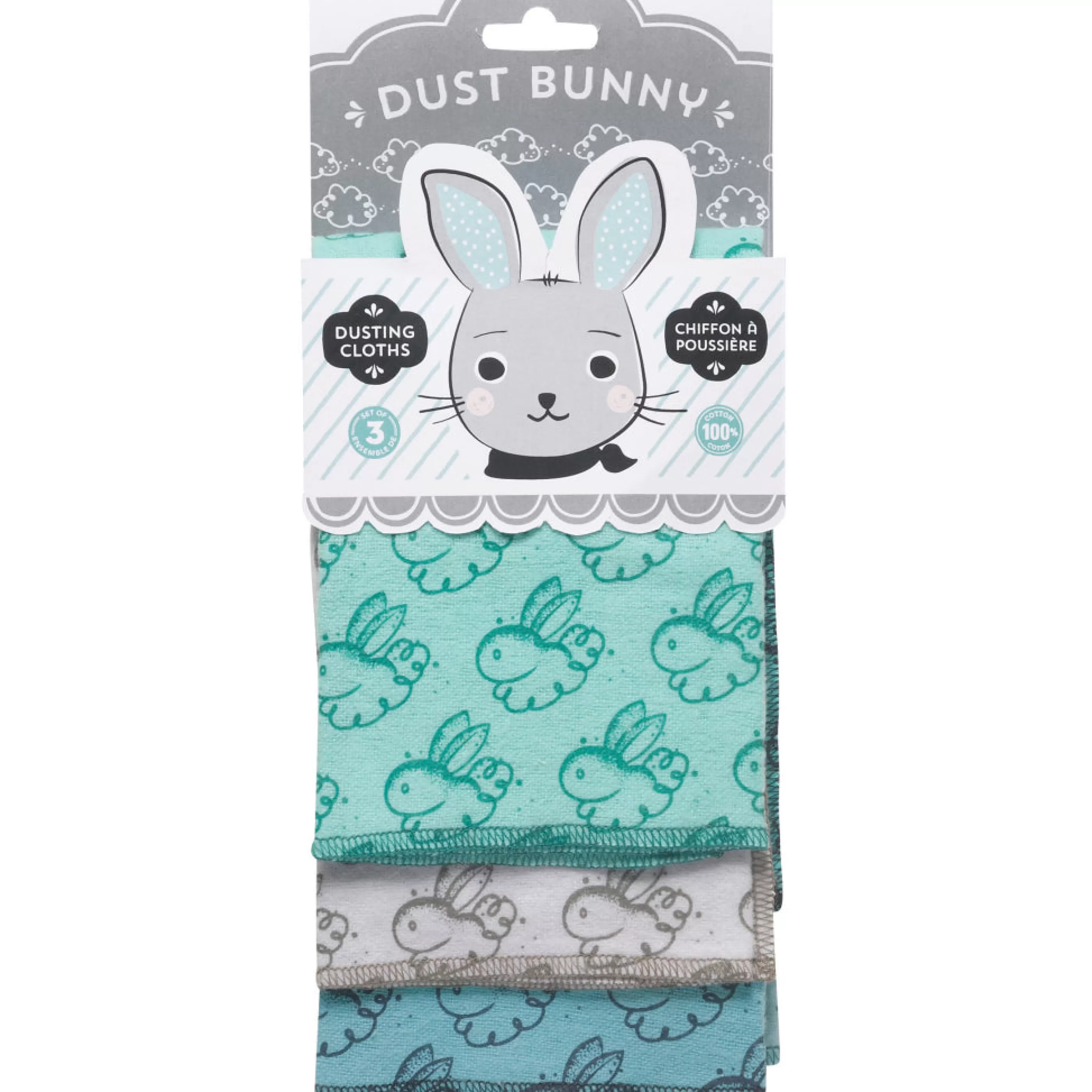 Danica Kitchen & Dining>Dust Bunny Dusting Cloth Set Of 3