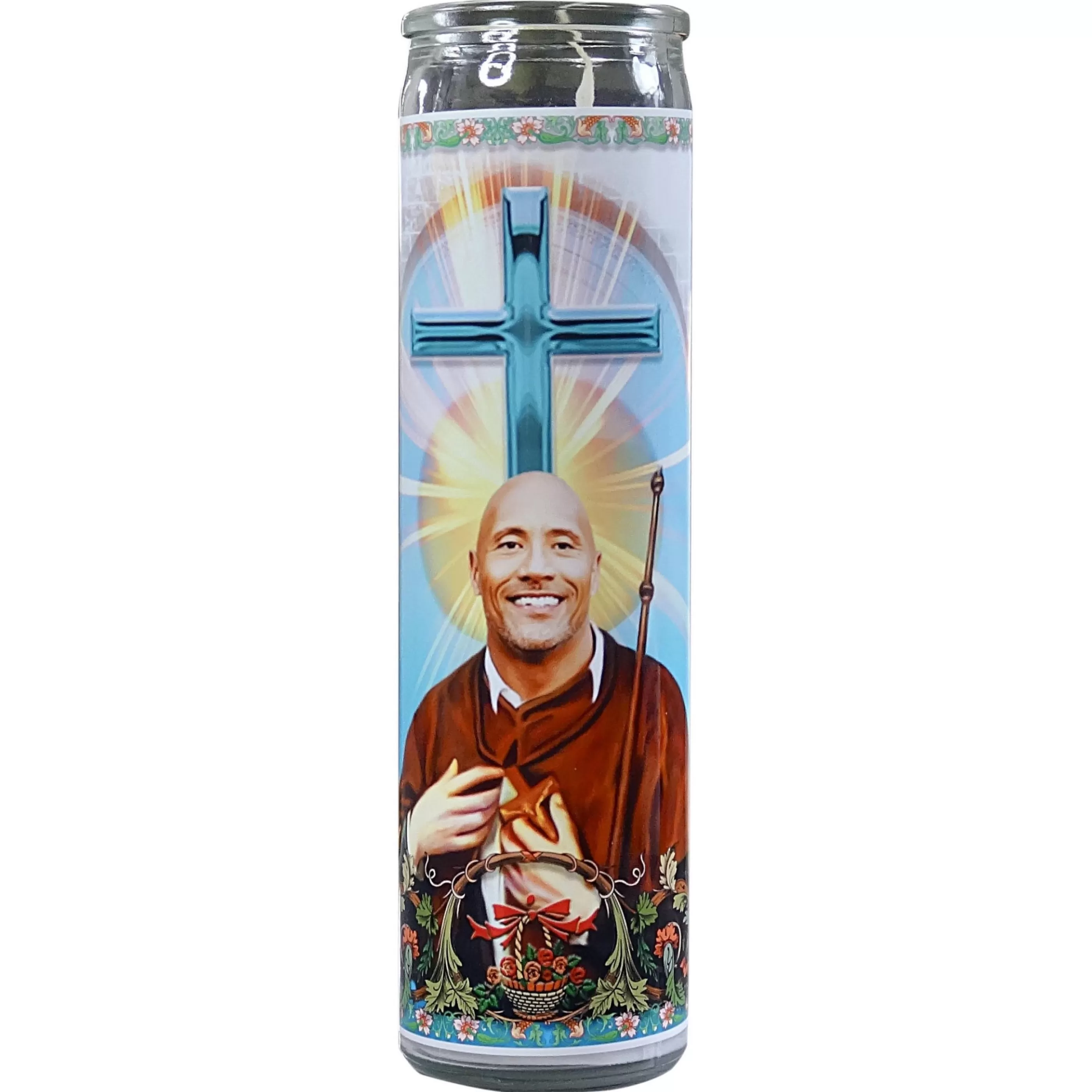 Calm Down Caren Candles & Home Fragrances>Dwayne The Rock Johnson Celebrity Prayer Candle