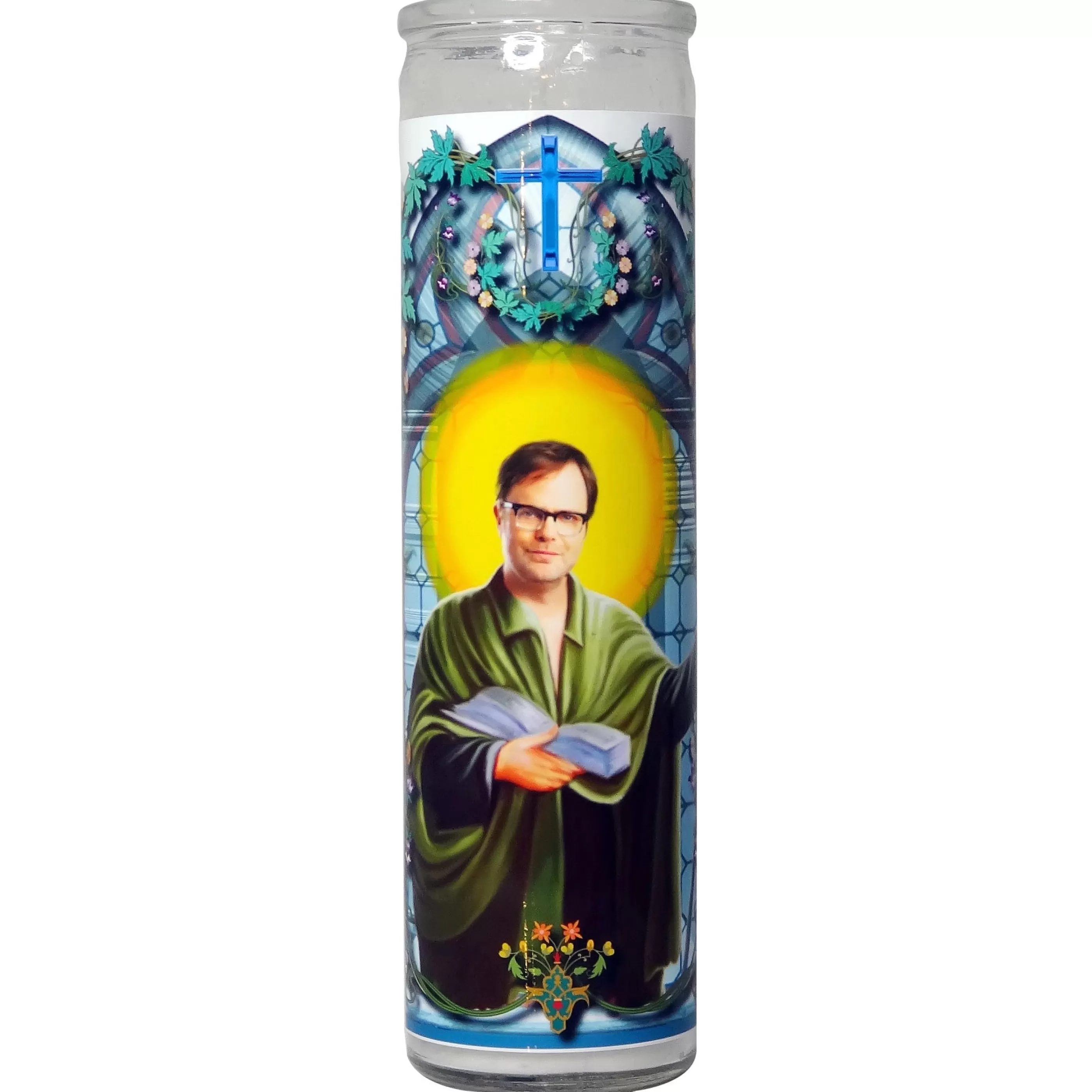 Calm Down Caren Candles & Home Fragrances>Dwight Schrute Celebrity Prayer Candle - The Office