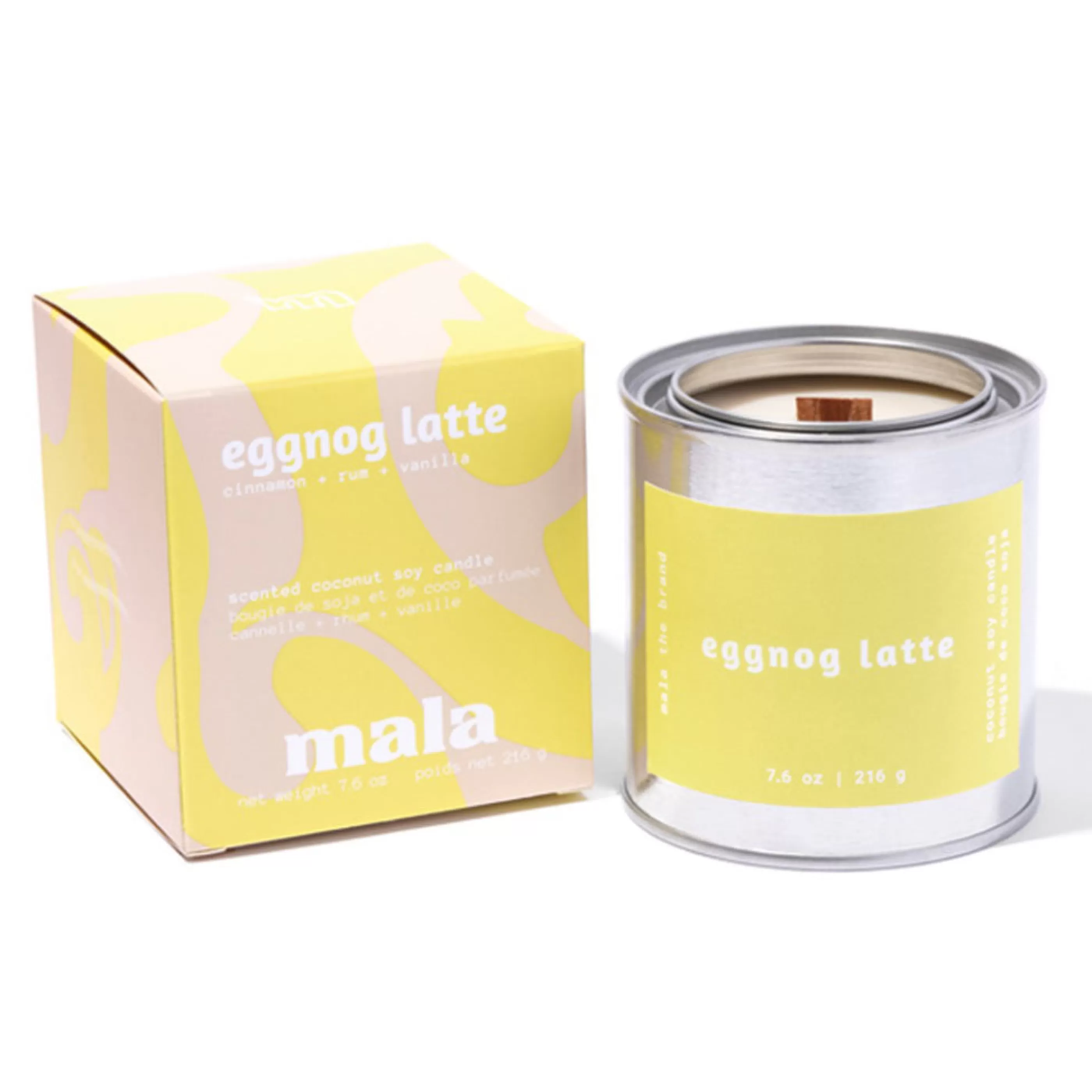 Mala The Brand Candles & Home Fragrances>Eggnog Latte Candle