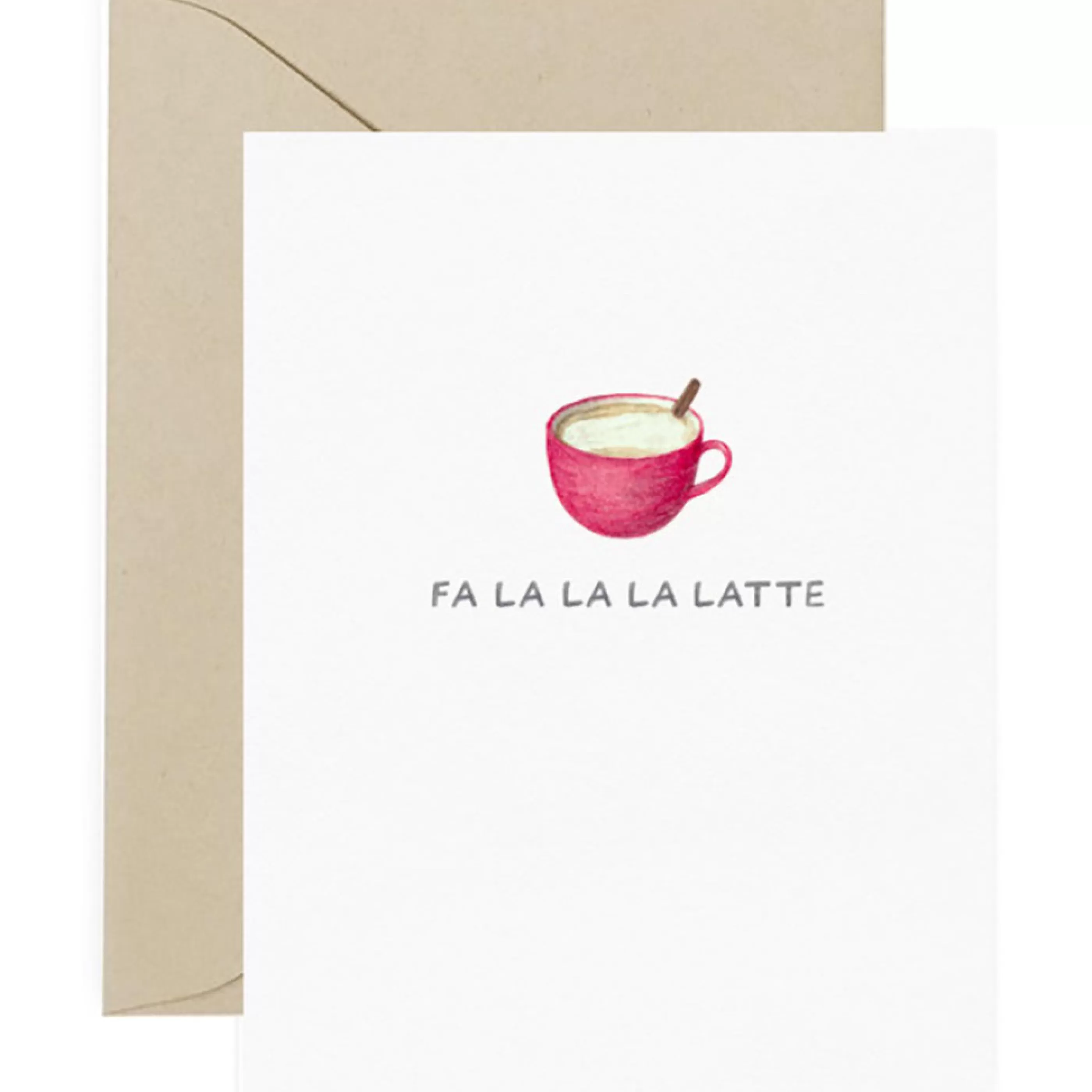 Amy Zhang Creative Fa La La Latte Card Discount