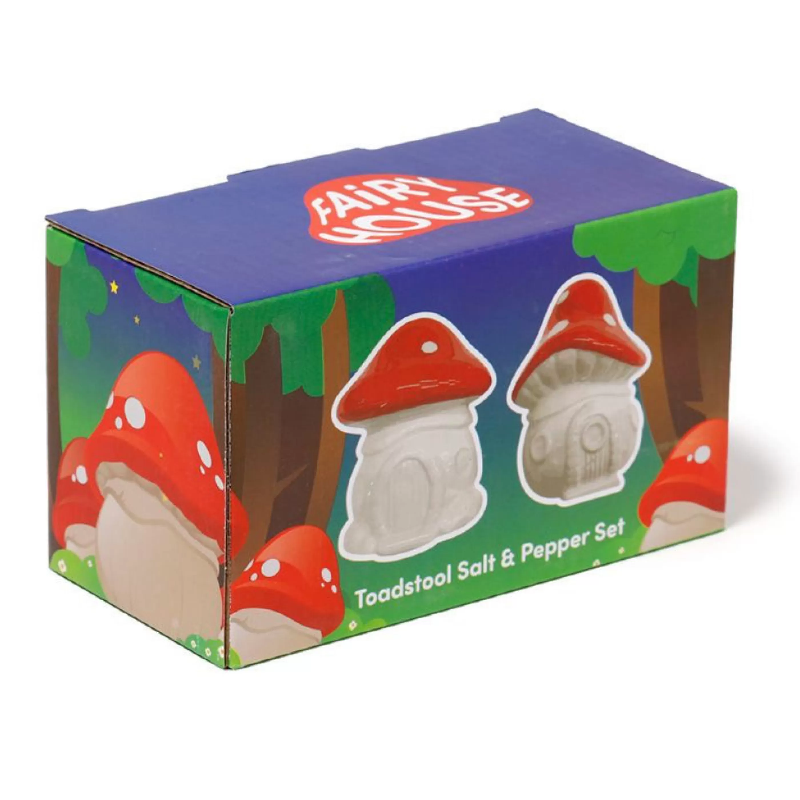 Puckator Kitchen & Dining>Fairy Toadstool House Salt & Pepper Set