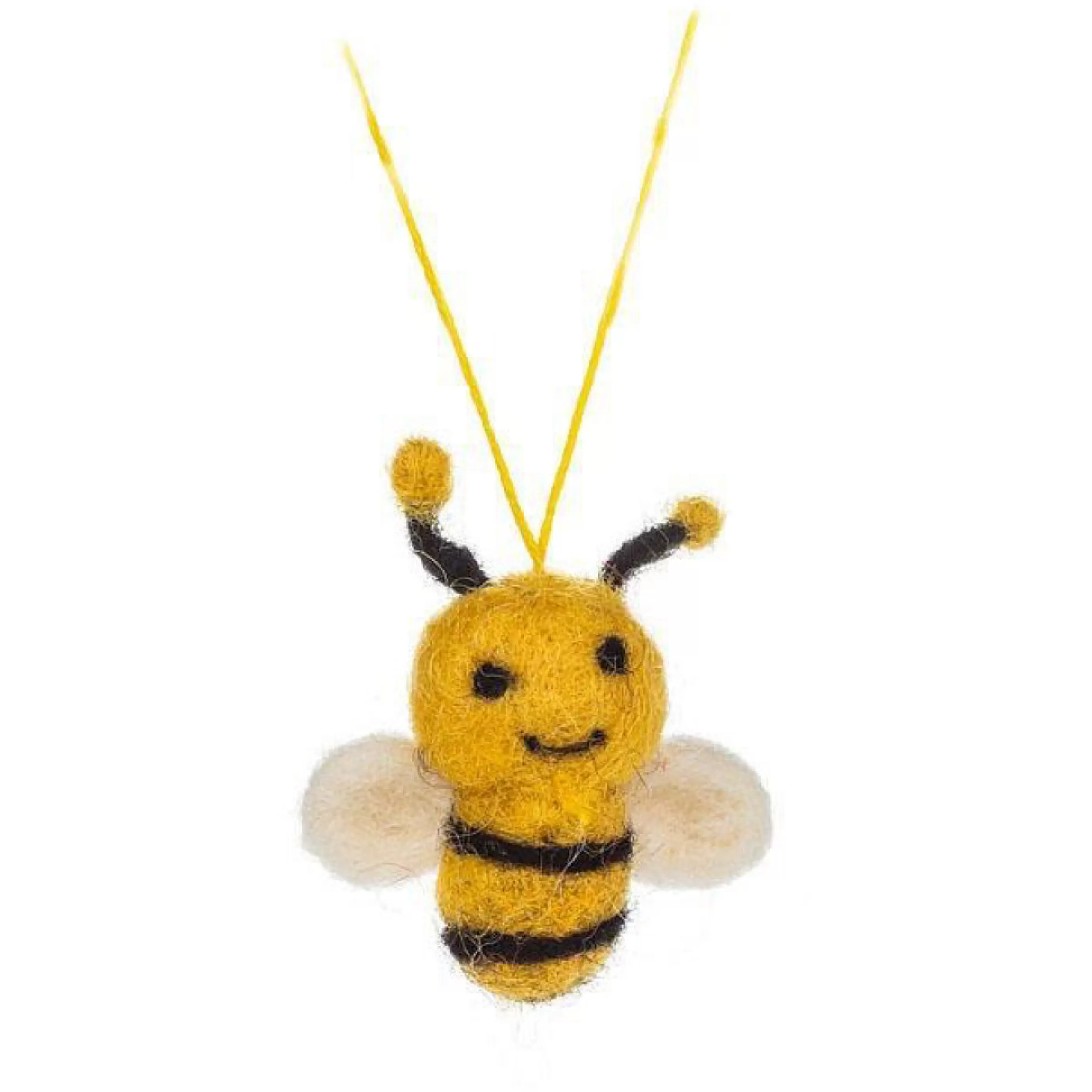 Abbott Collection Felted Mini Queen Bee Ornament Best