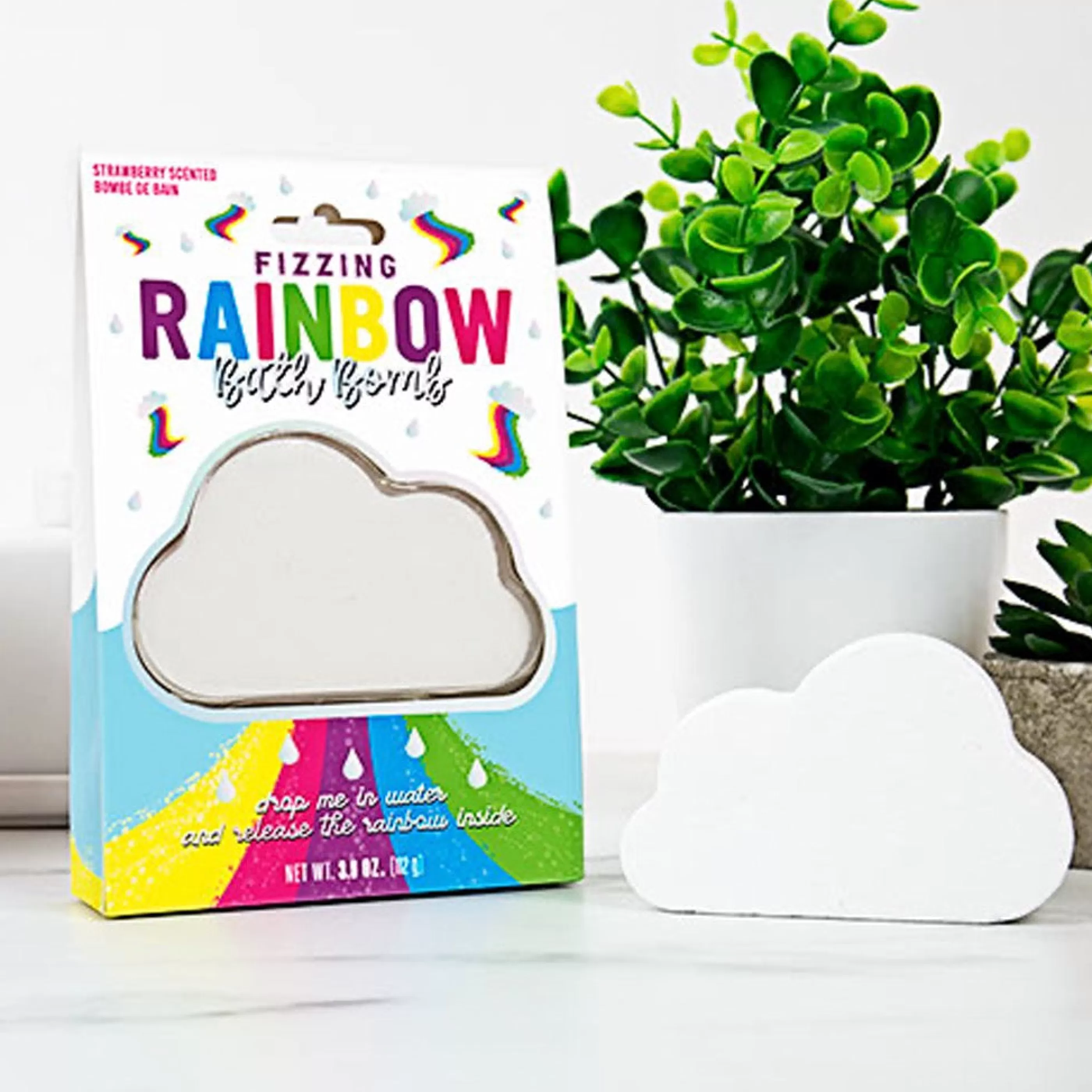 Gift Republic Bath & Shower>Fizzing Rainbow Cloud Bath Bomb