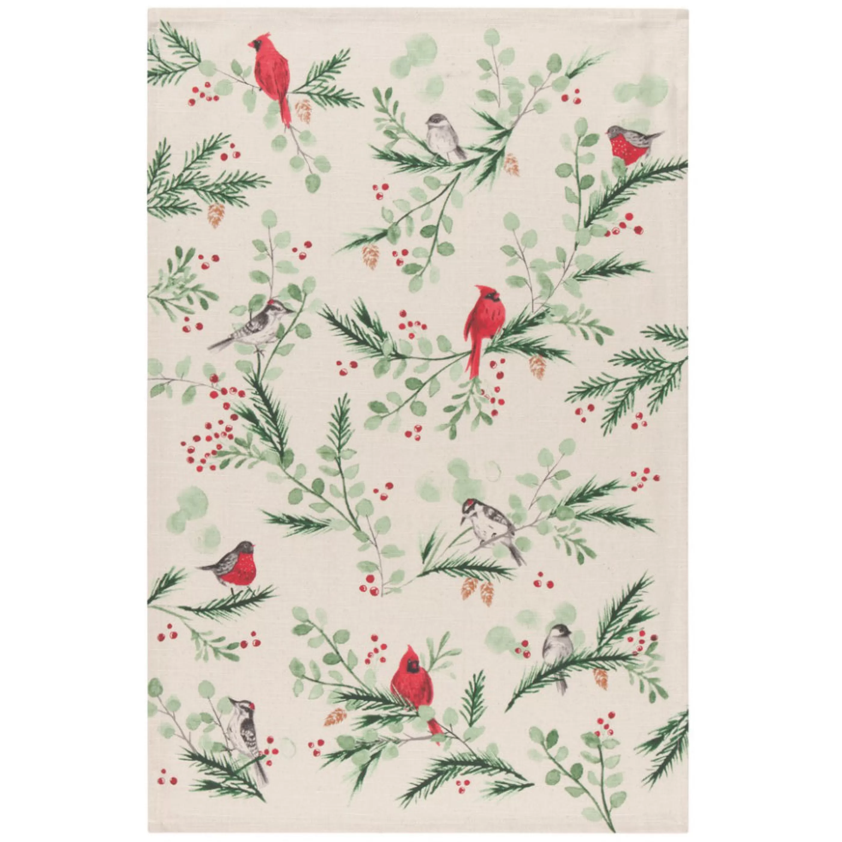 Danica Kitchen & Dining>Forest Birds Tea Towel