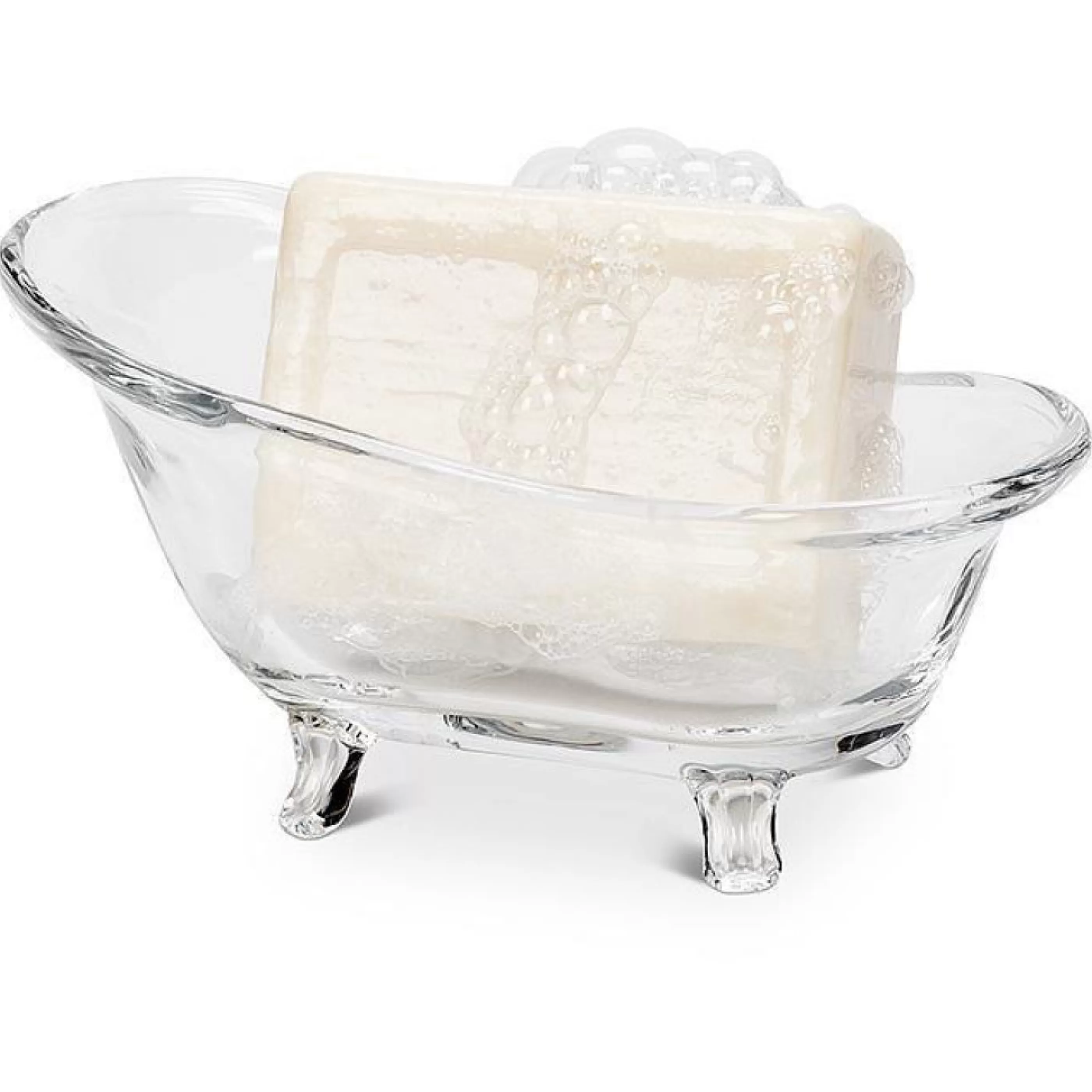 Abbott Collection Bath & Shower>Glass Bathtub Soap Dish