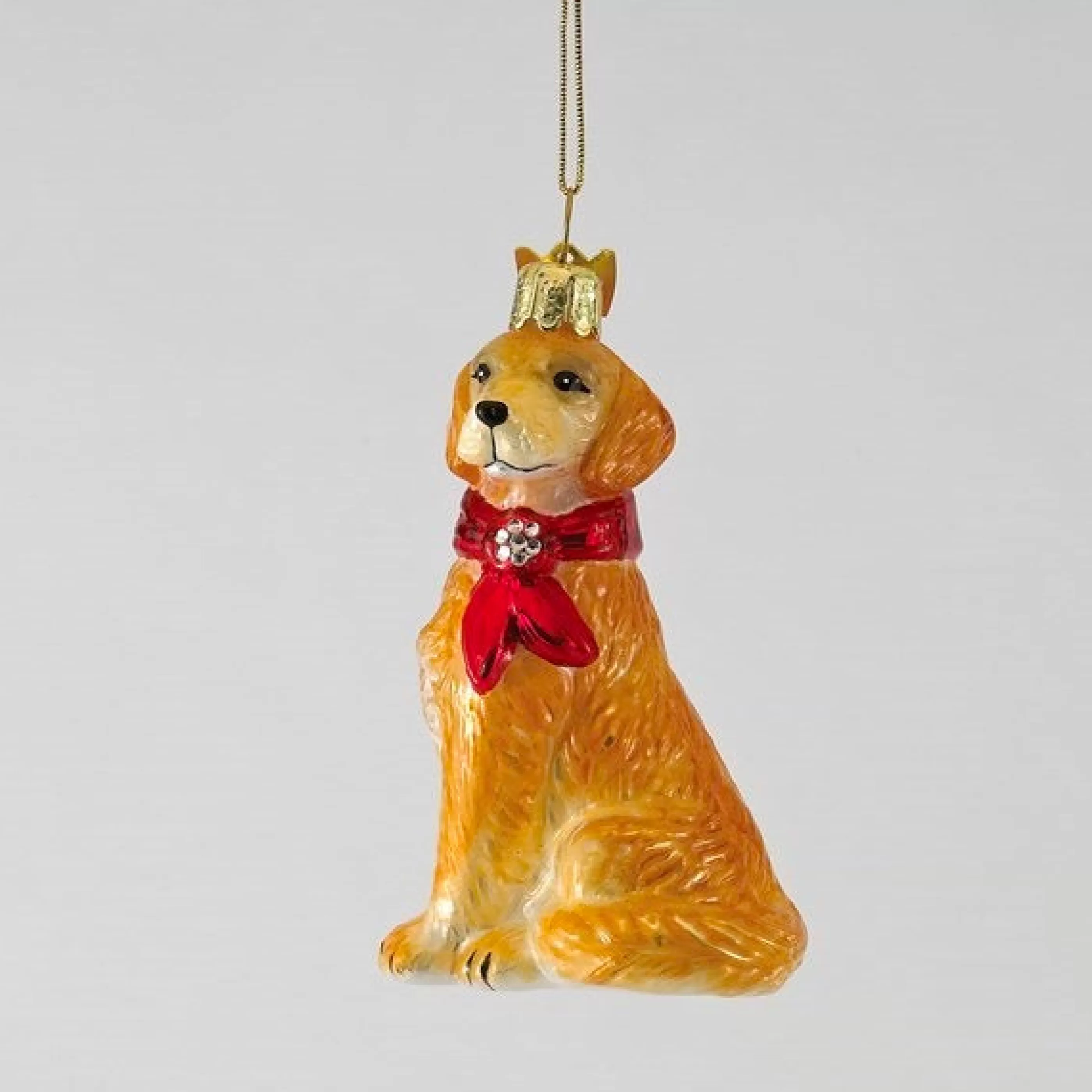 Kurt Adler Glass Golden Retriever Ornament Online