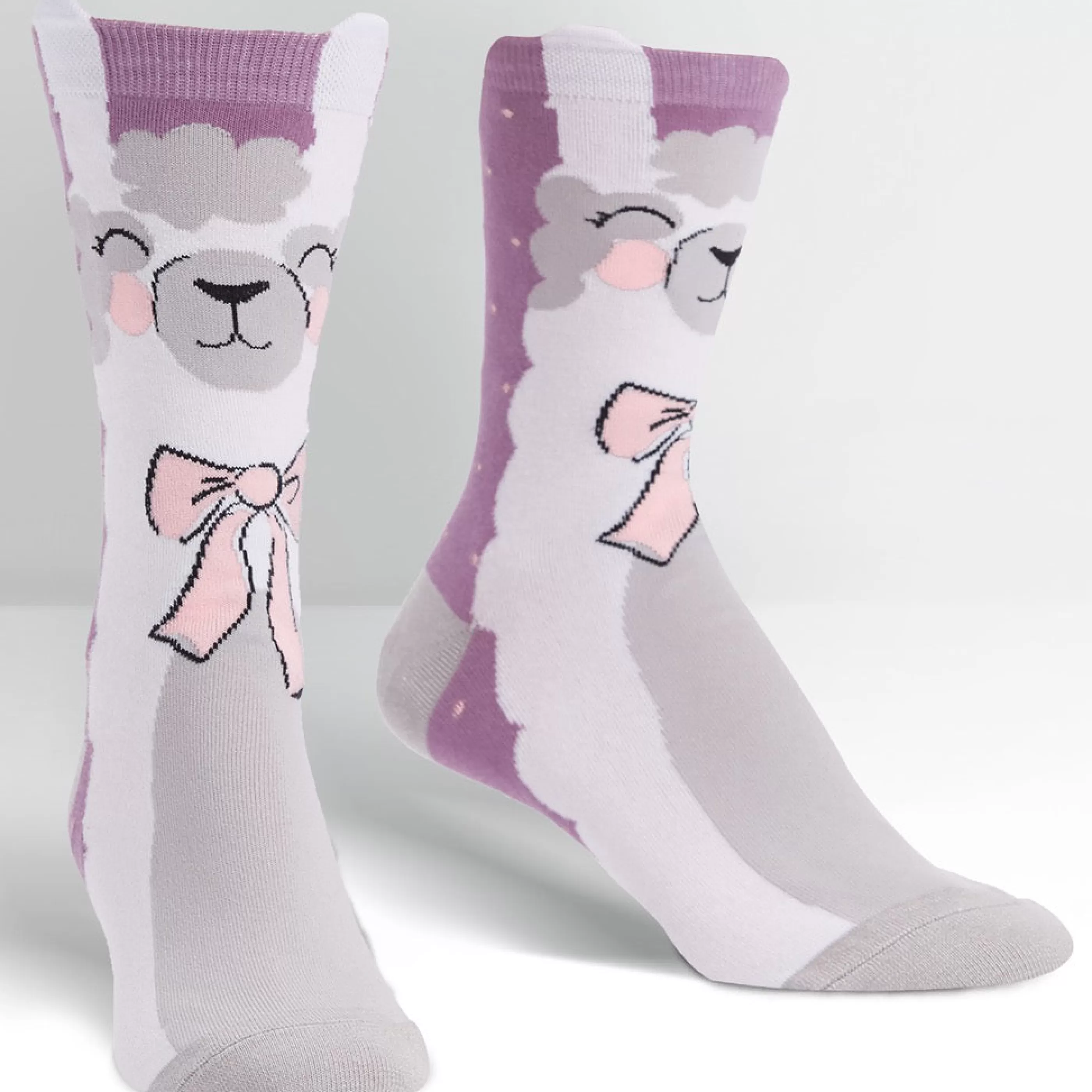 Sock It To Me Women's Socks>Gllama-Rous Women's Crew Socks