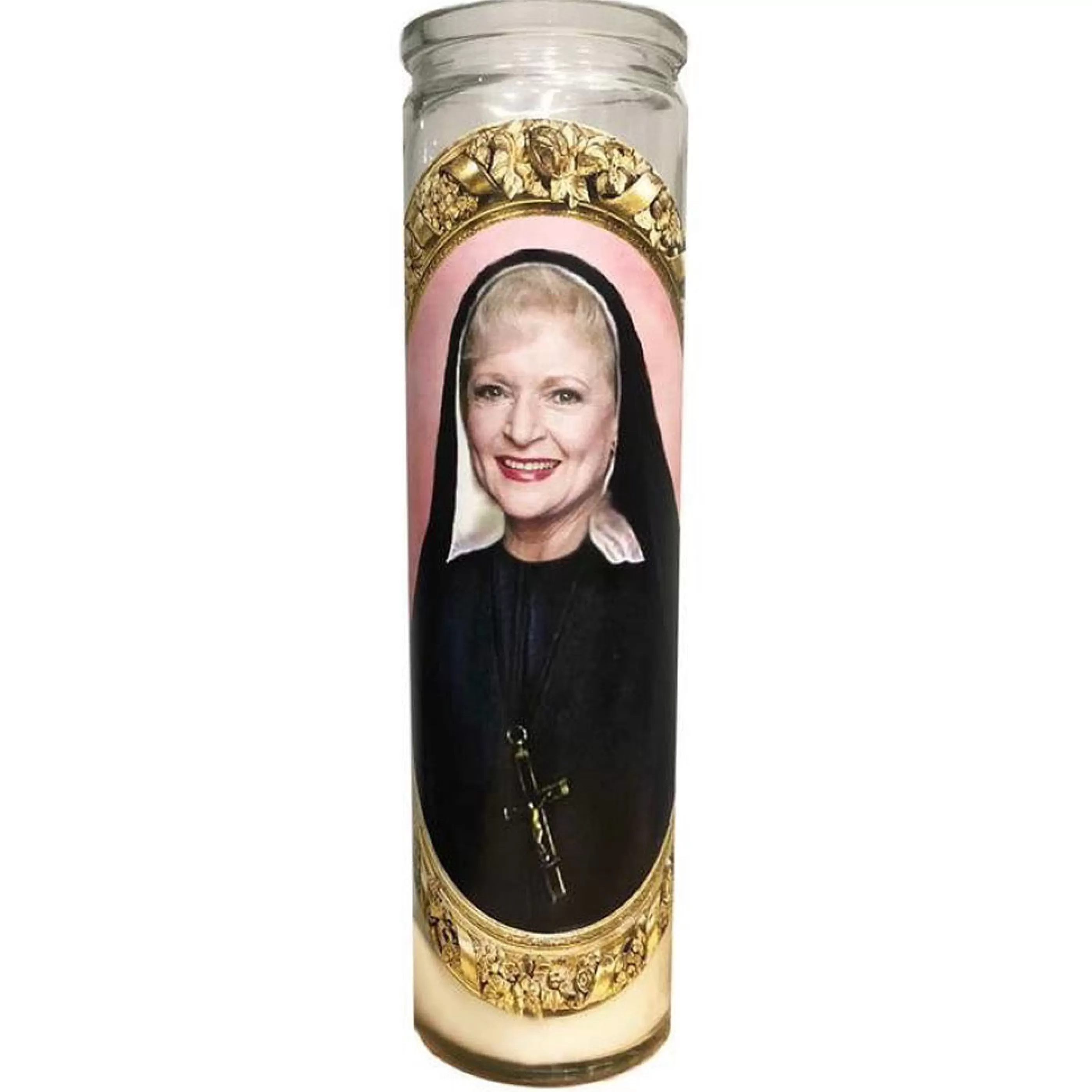 Shrine On Candles & Home Fragrances>Golden Girls Rose Celebrity Prayer Candle