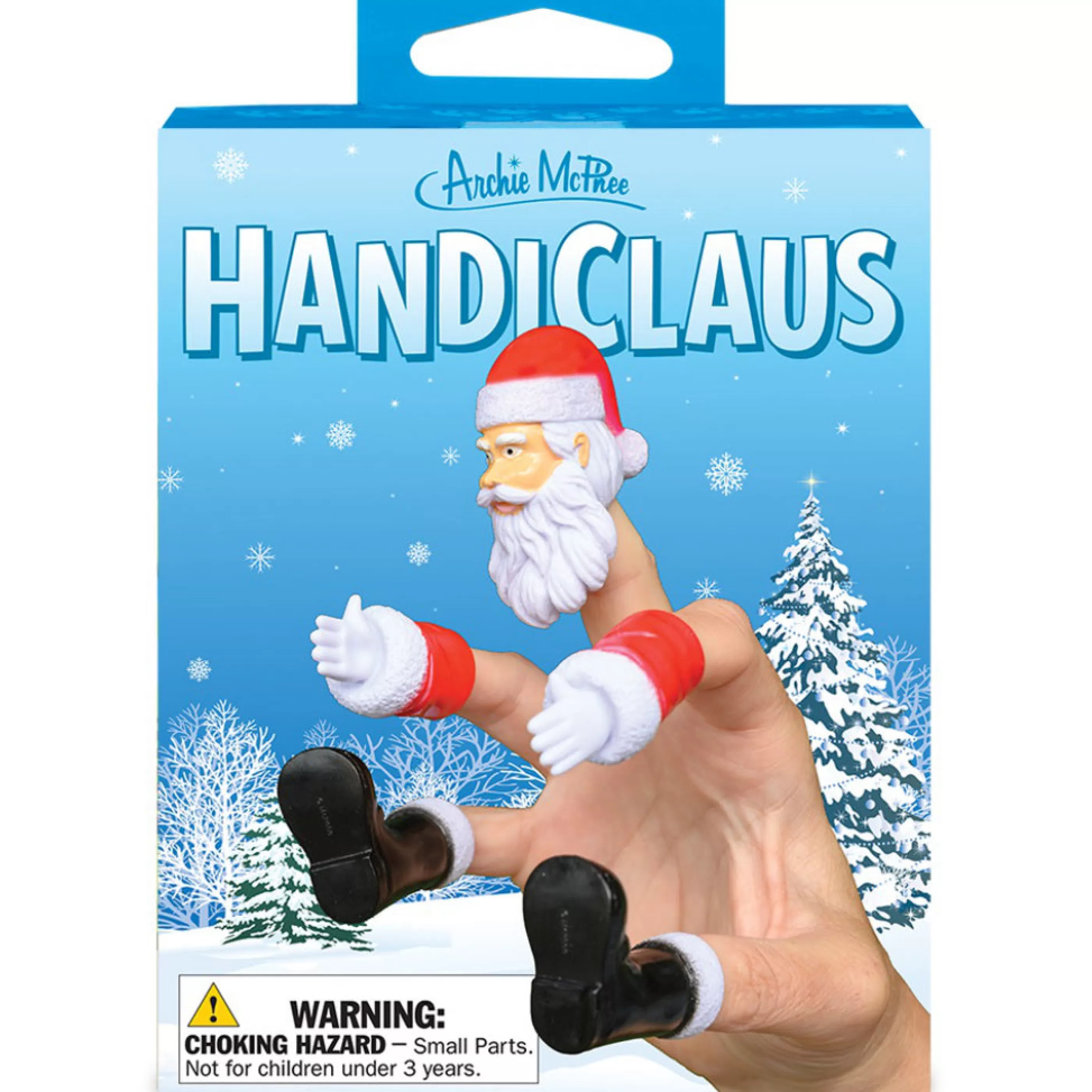 Archie McPhee Handiclaus Finger Puppet Best