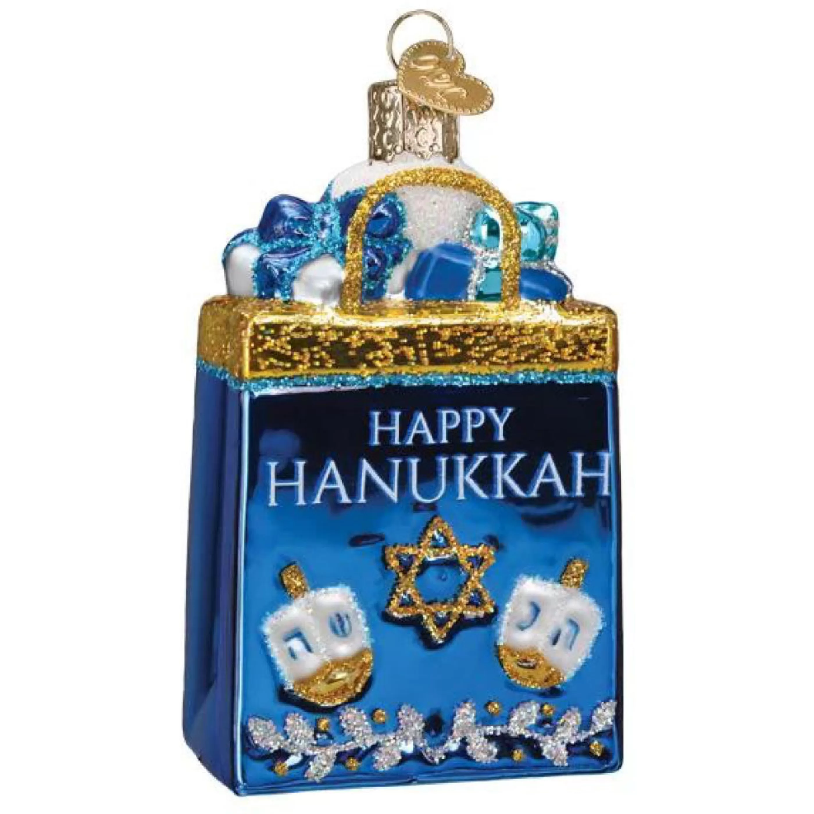 Old World Christmas Happy Hanukkah Ornament Fashion