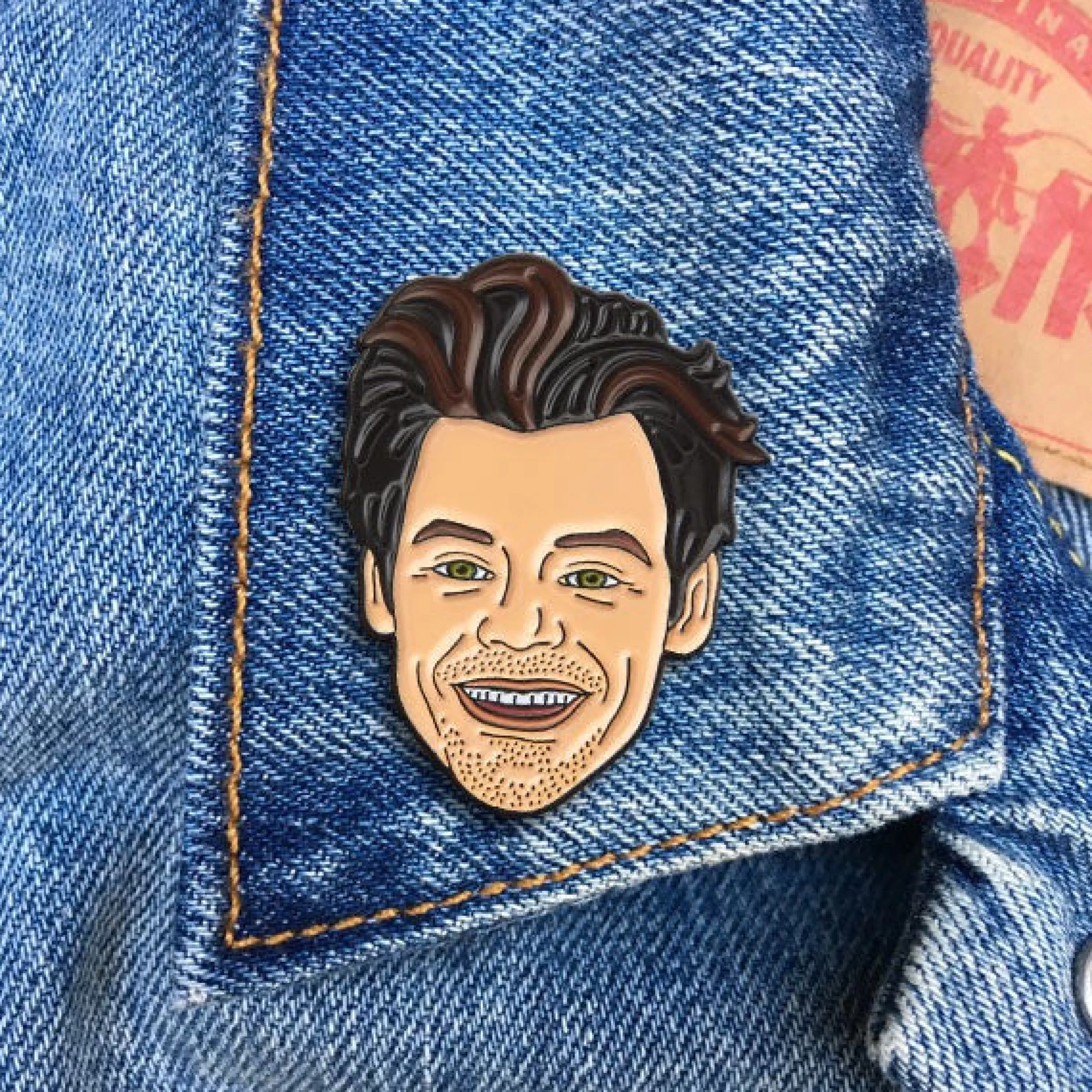 The Found Pins, Patches & Keychains>Harry Styles Pin