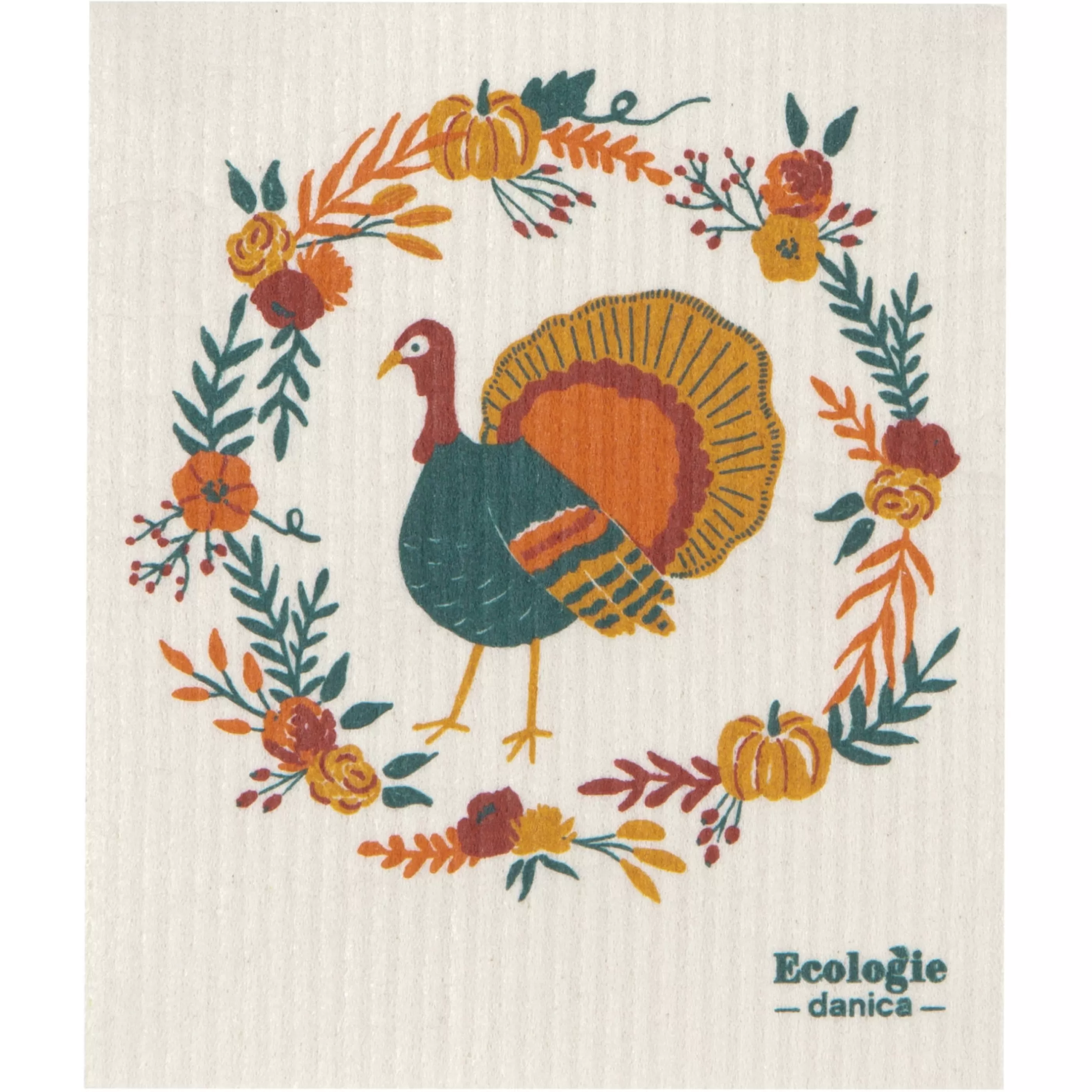 Danica Kitchen & Dining>Harvest Turkey Swedish Dishcloth