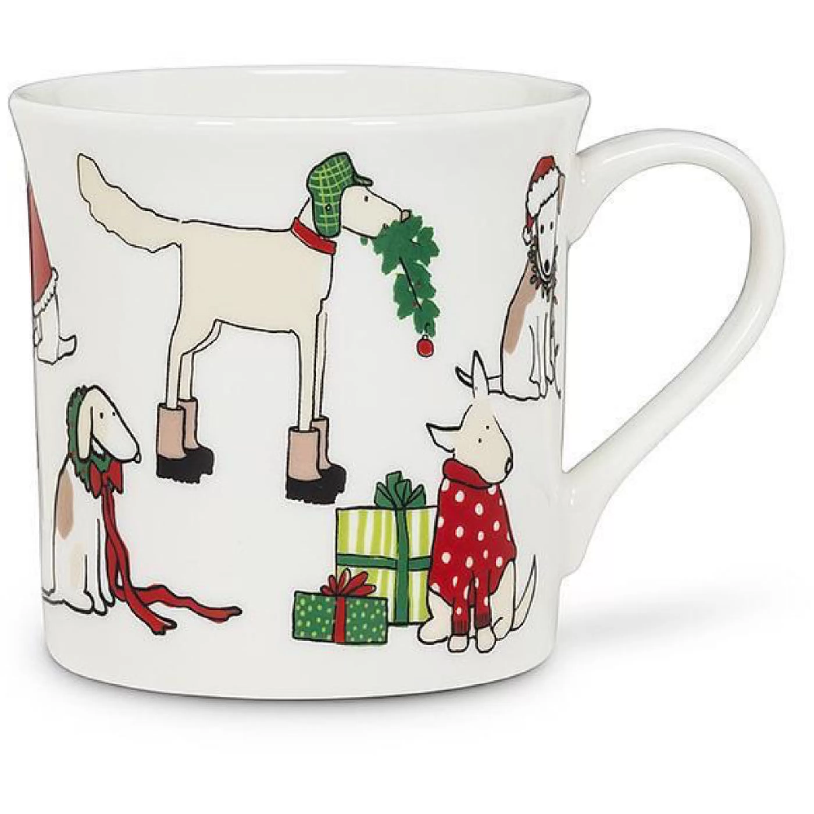 Abbott Collection Holiday Dogs Mug Cheap