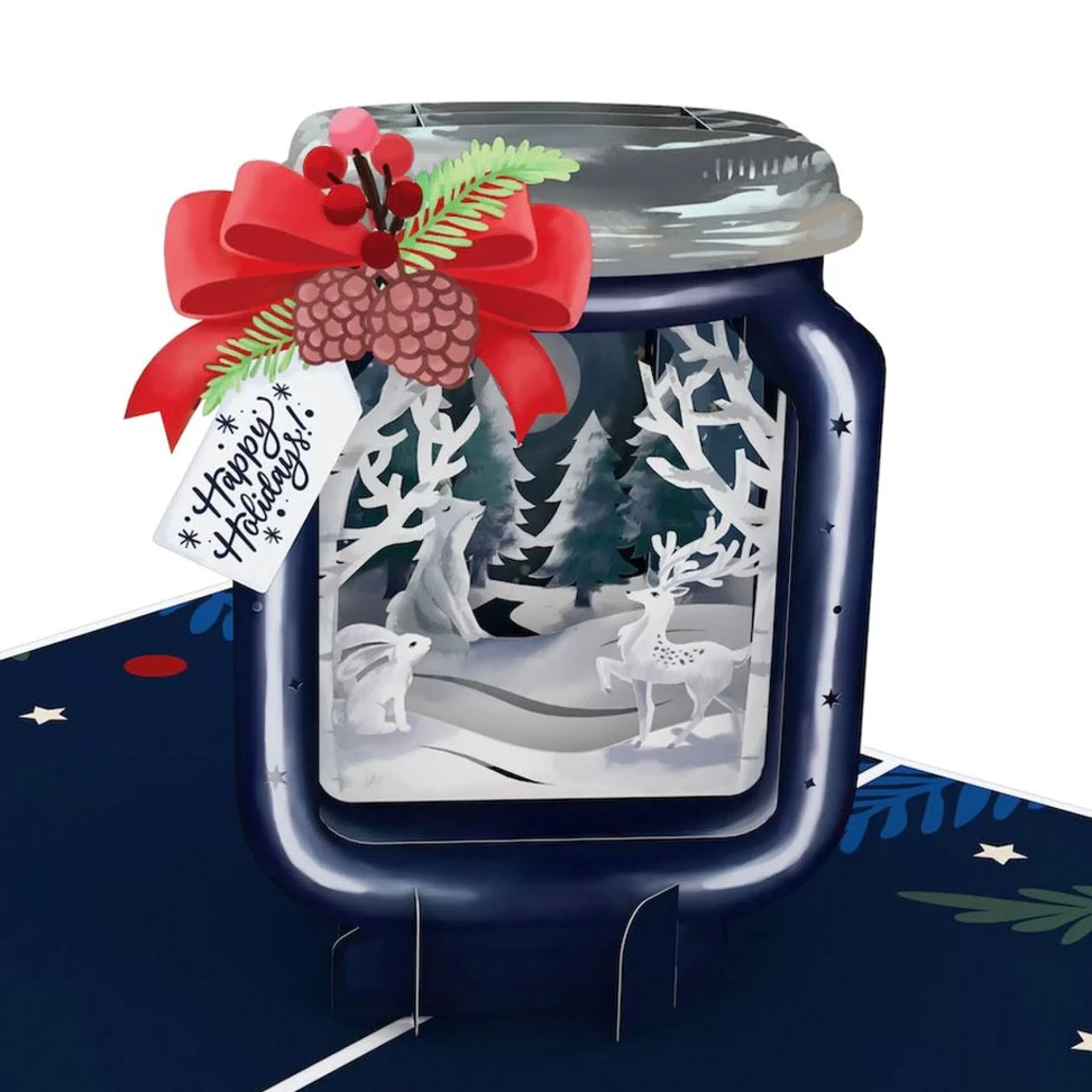 Lovepop Holiday Jar 3D Pop-Up Card Cheap