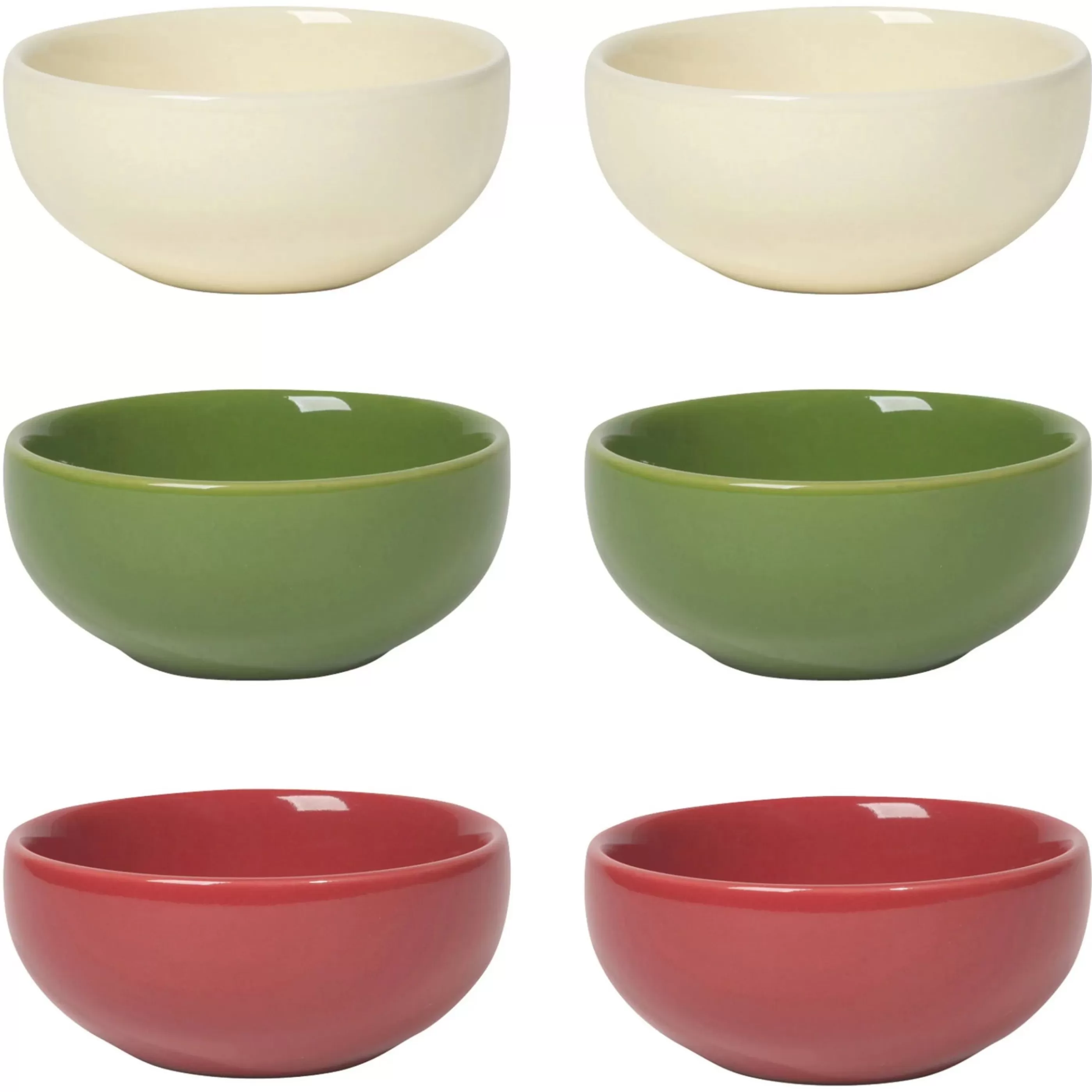 Danica Holiday Pinch Bowls Set Of 6 Cheap