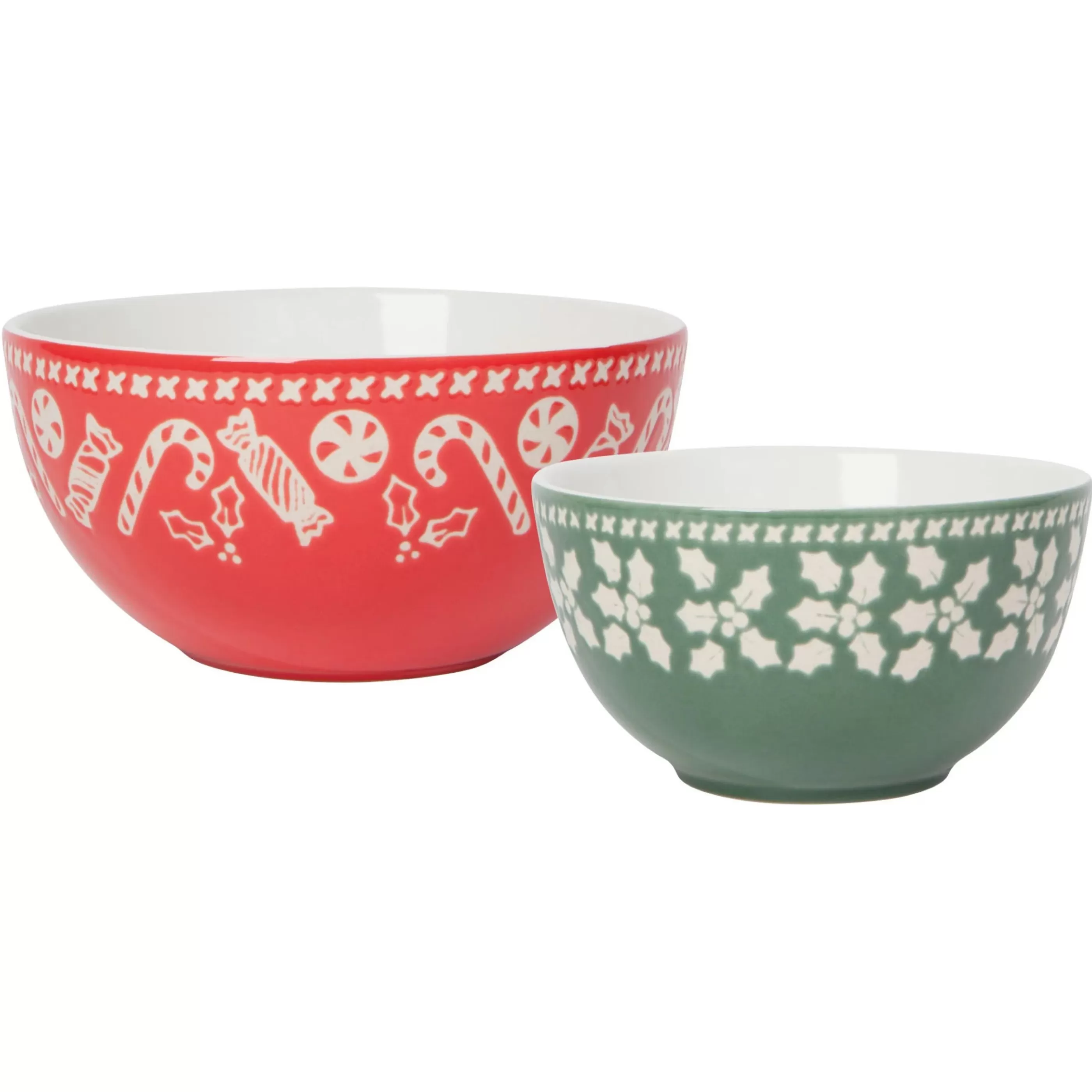 Danica Holly Jolly Candy Bowls Set Of 2 Cheap