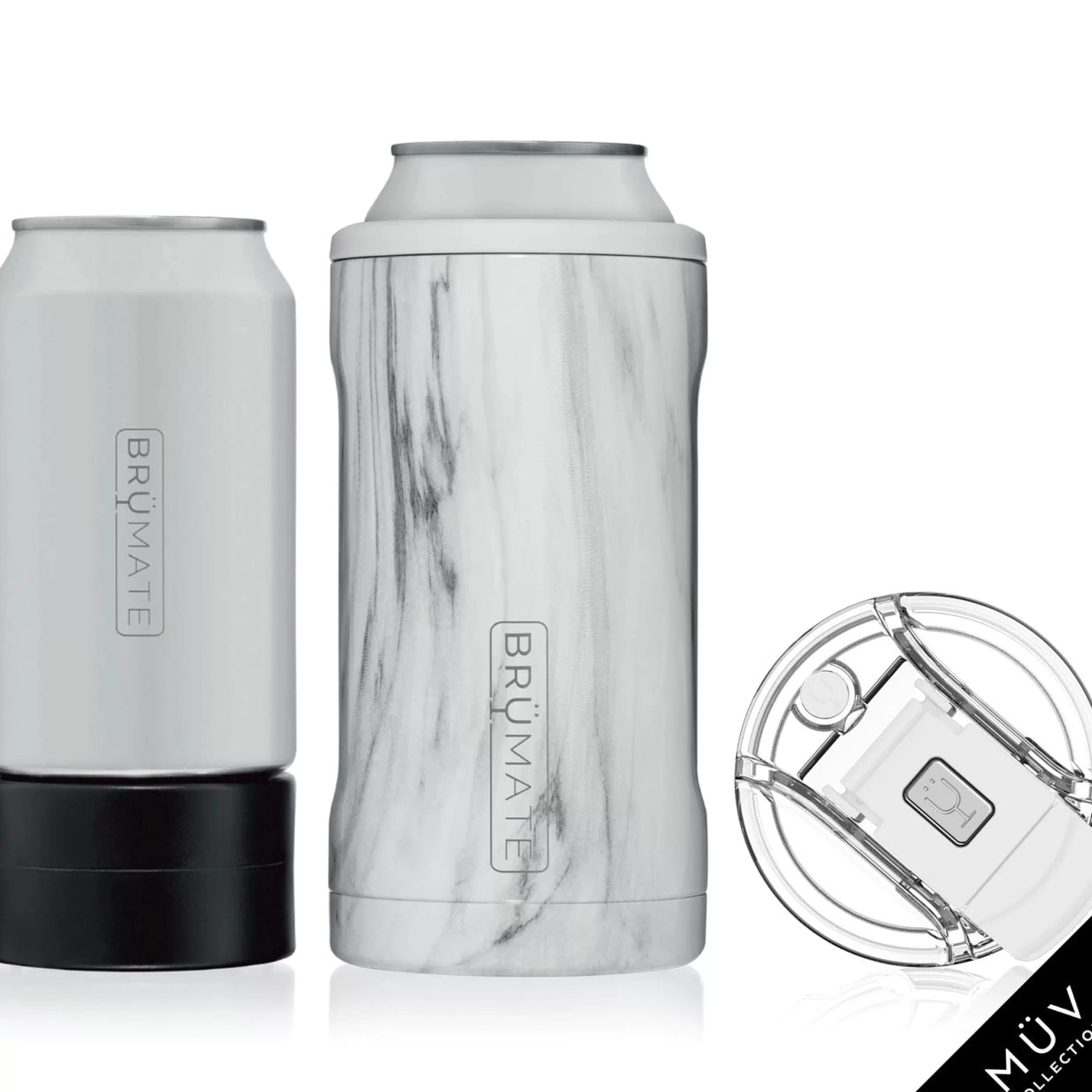 BrüMate Water Bottles & Travel Cups>Hopsulator Trio Carrara