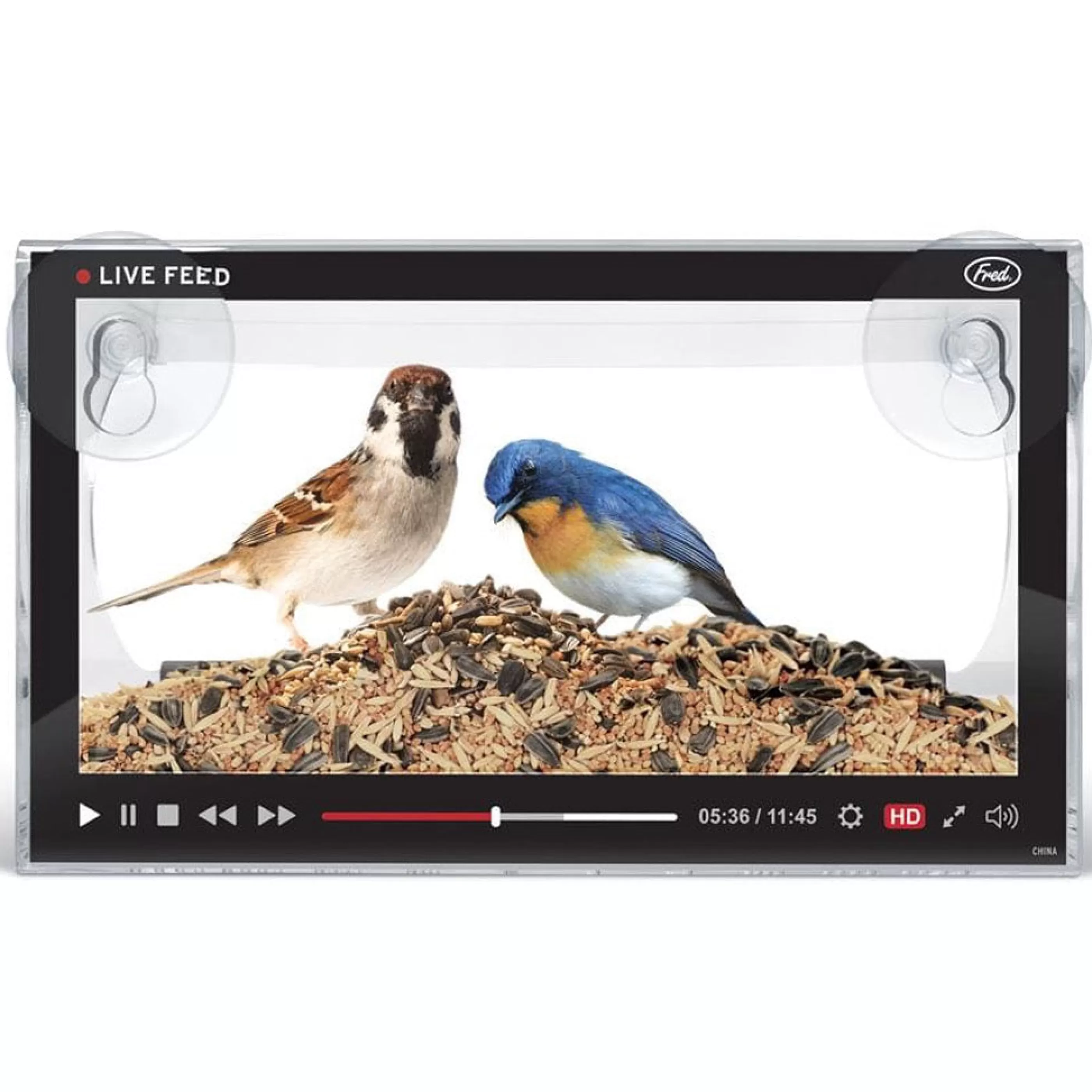 Fred & Friends Home Accessories>Howligans Live Feed Bird Feeder