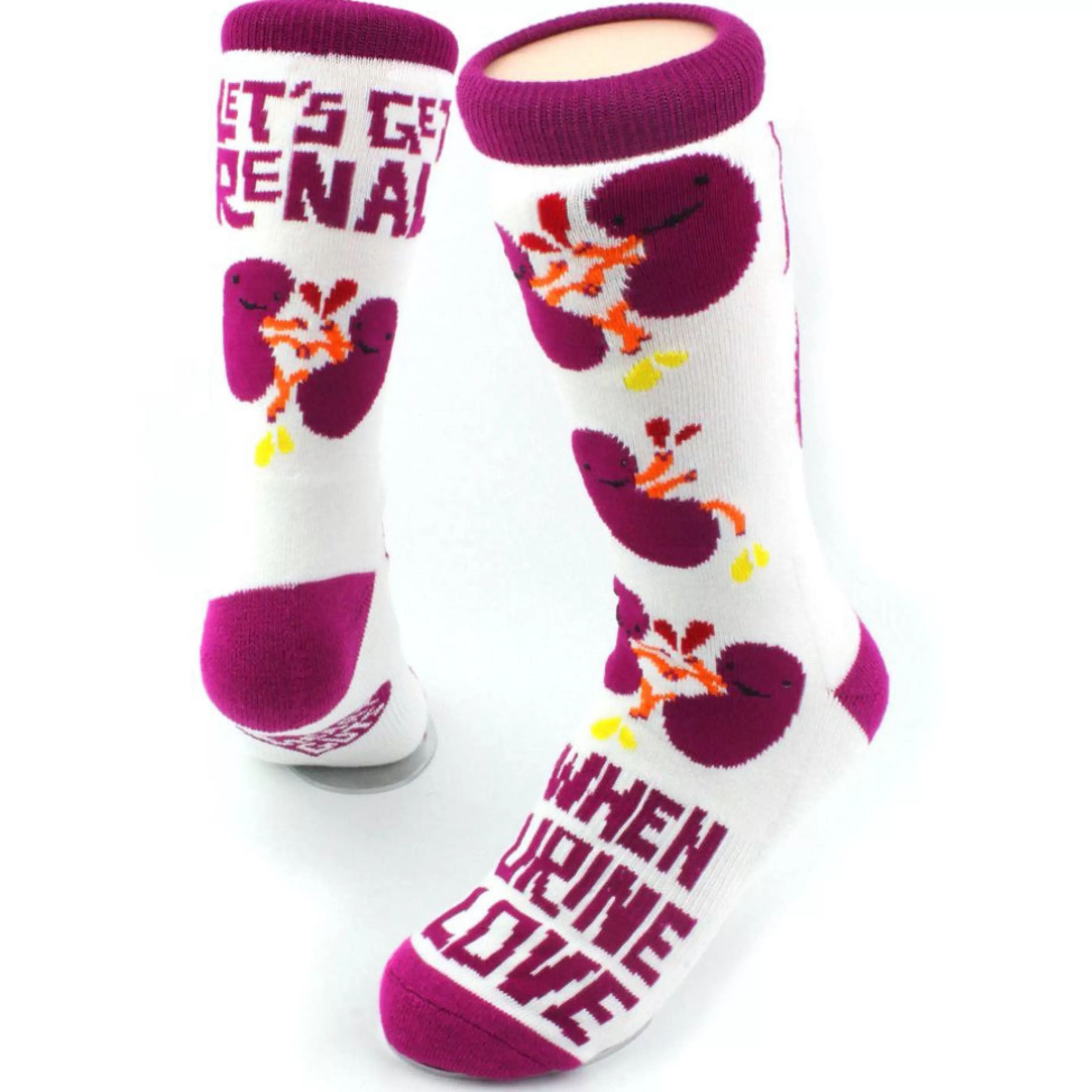 I Heart Guts Men's Socks>Kidney Socks