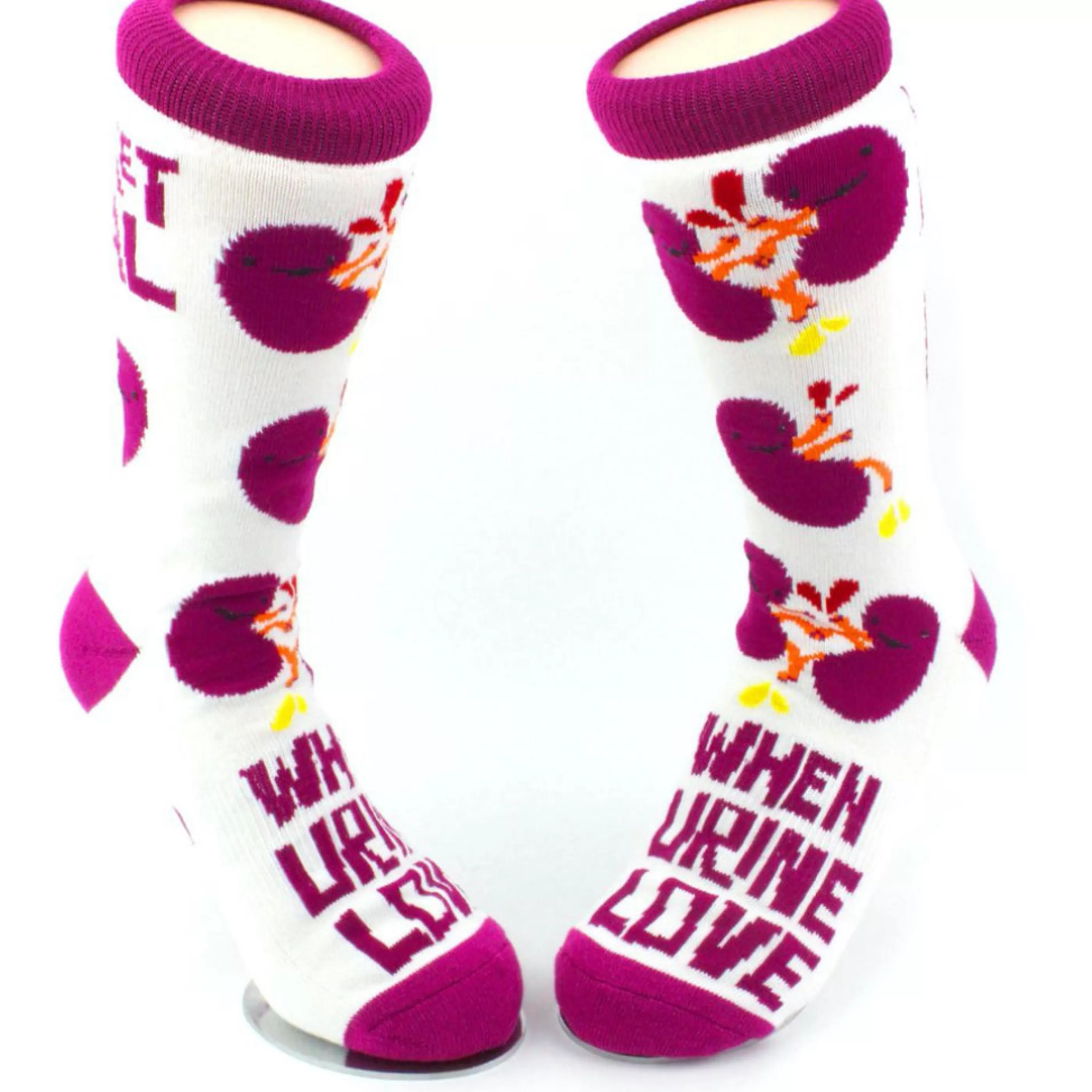 I Heart Guts Men's Socks>Kidney Socks