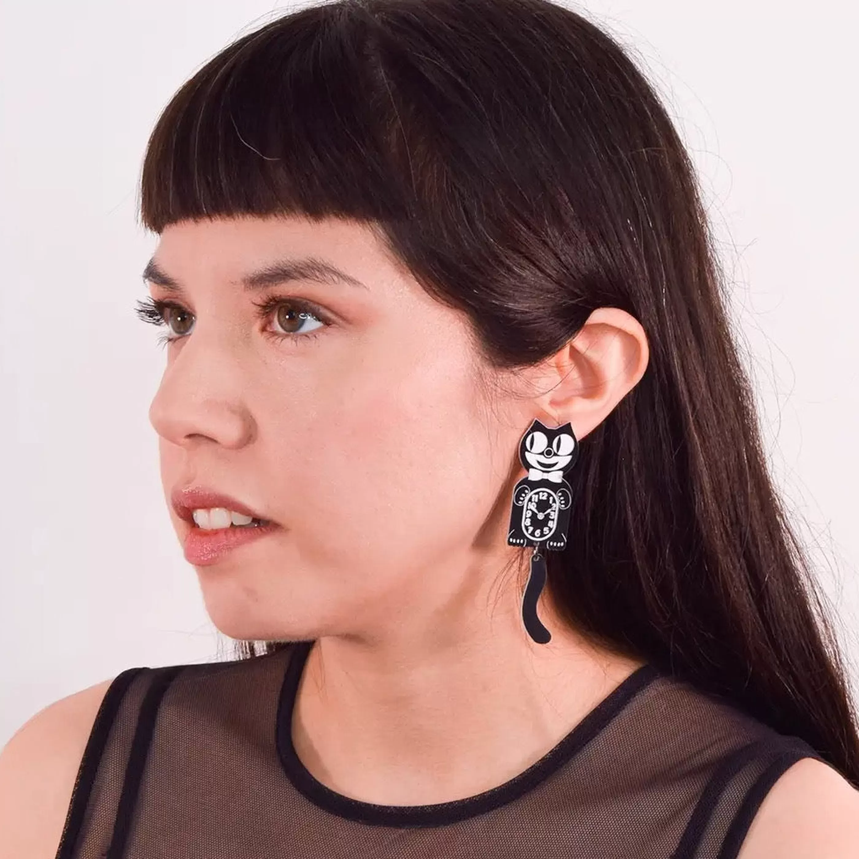 Vinca Jewellery>Kit-Cat Klock Earrings