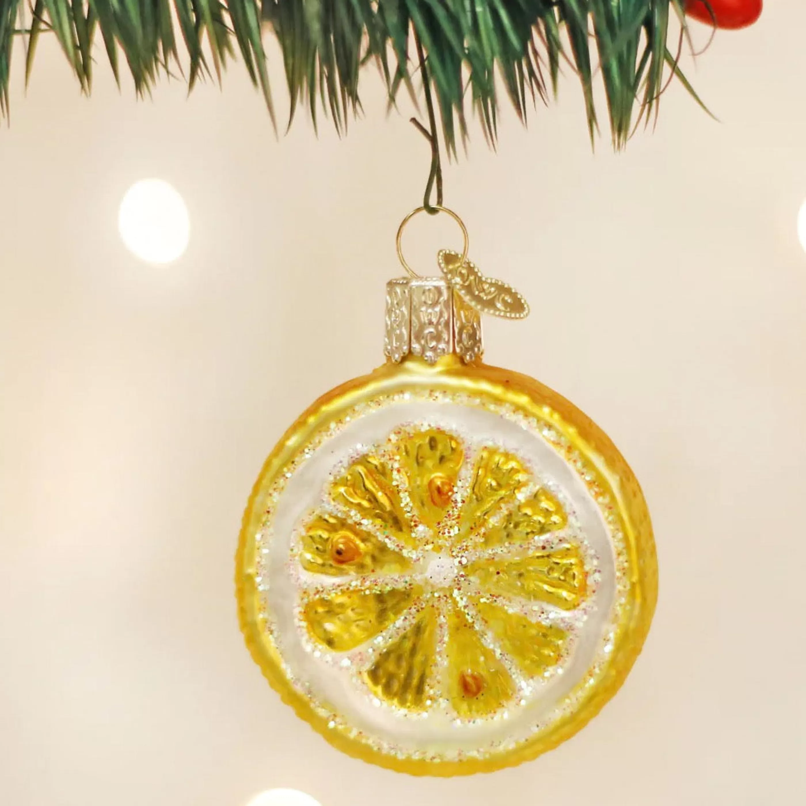 Old World Christmas Lemon Slice Ornament Shop