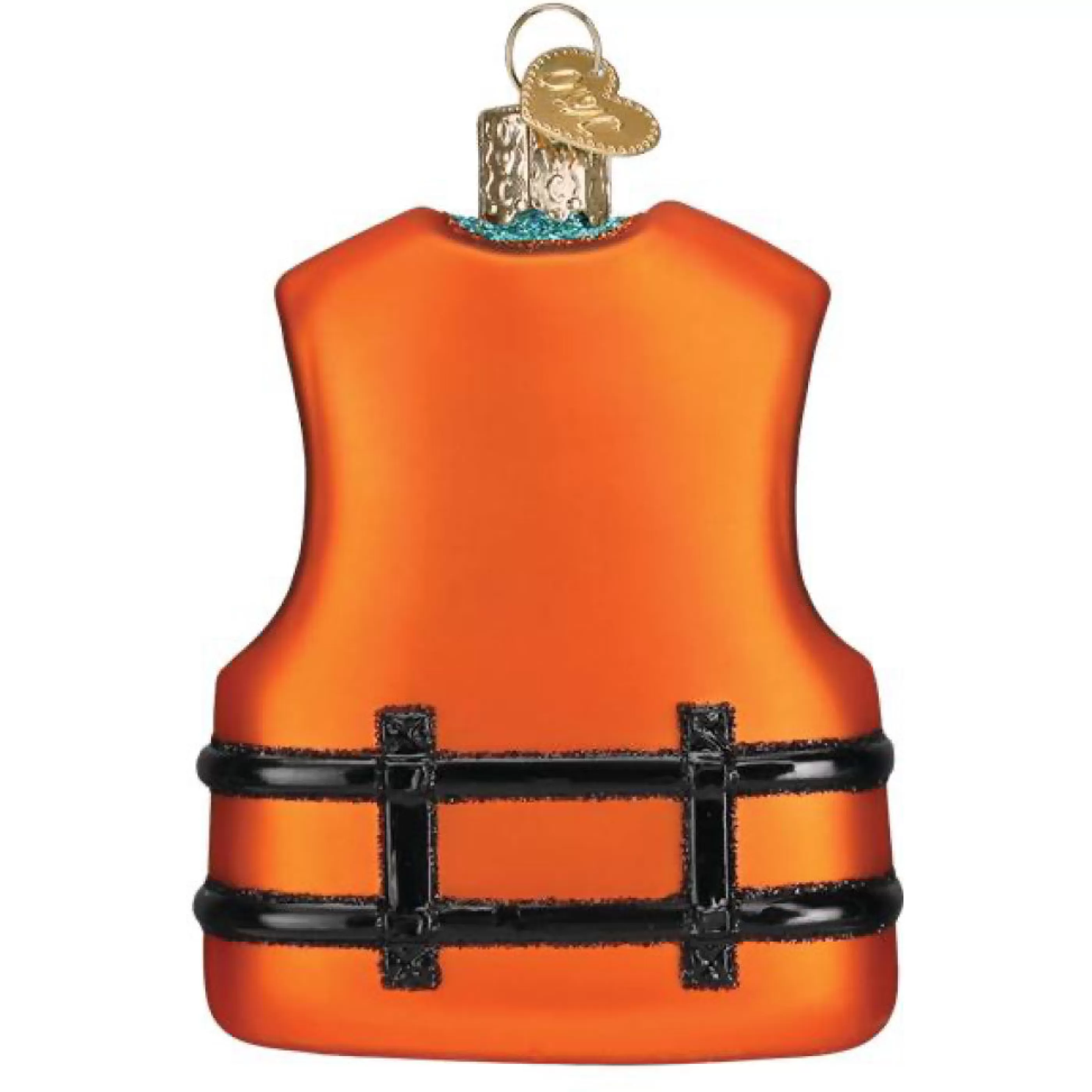 Old World Christmas Life Jacket Ornament Fashion