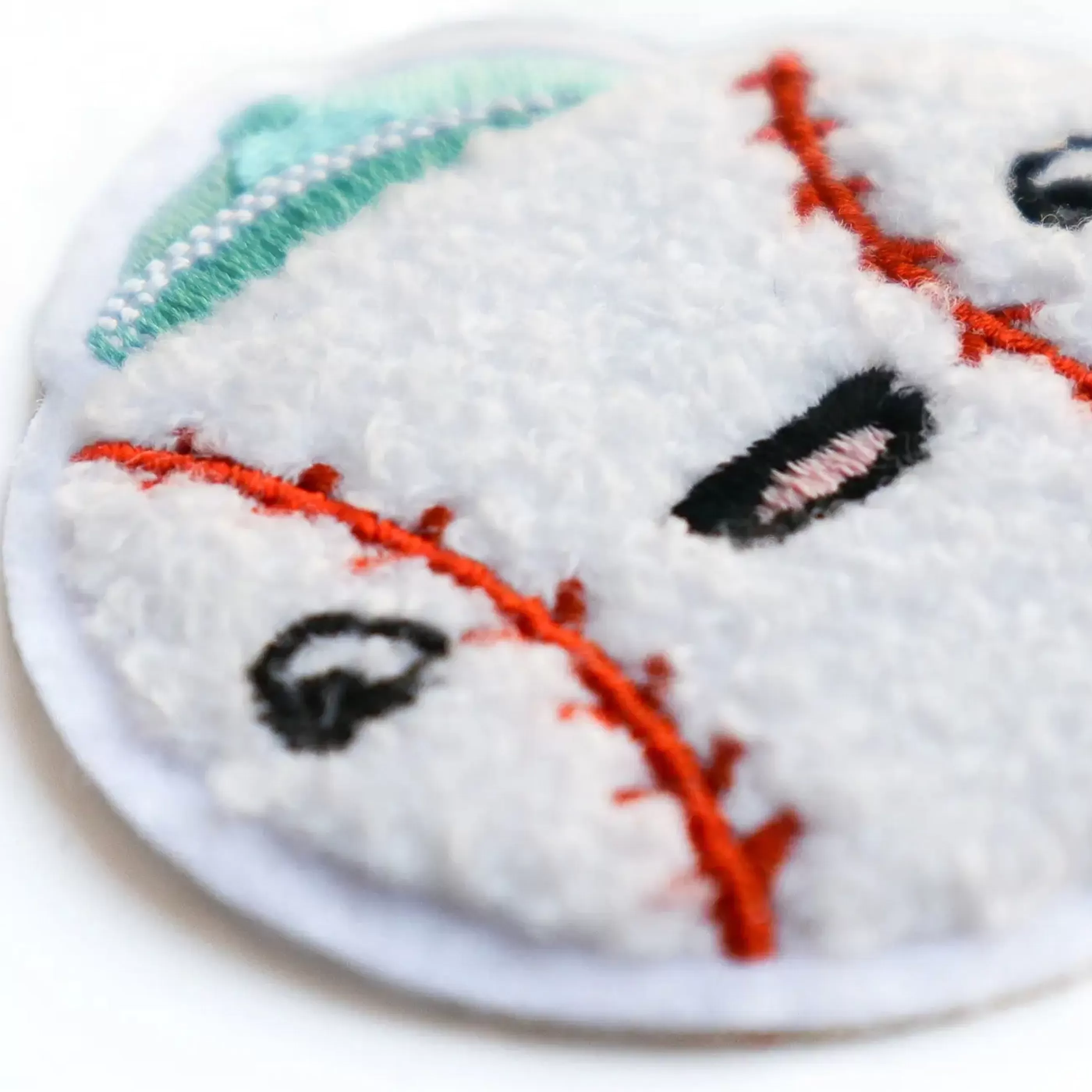 Crywolf Pins, Patches & Keychains>Lil Slugger Baseball Chenille Patch