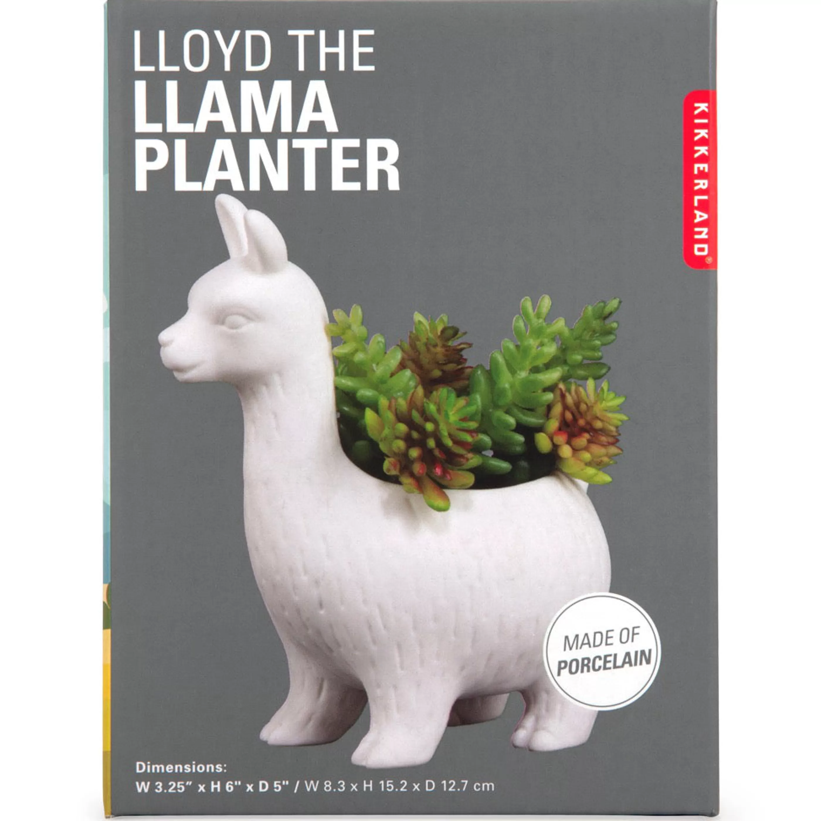 Kikkerland Home Accessories>Lloyd The Llama Planter