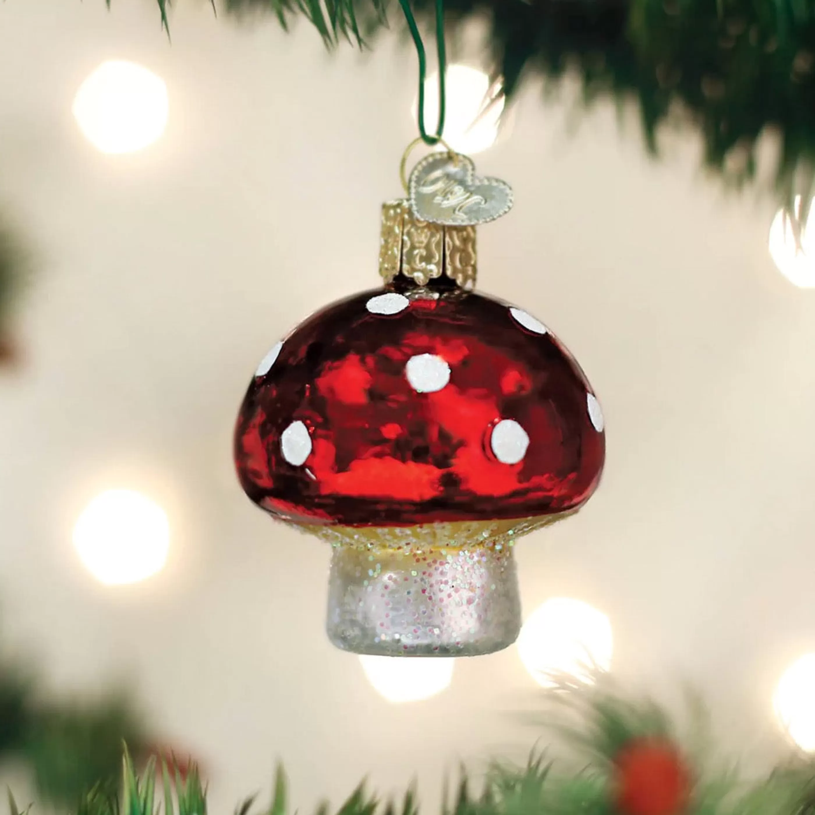 Old World Christmas Lucky Mushroom Ornament Sale