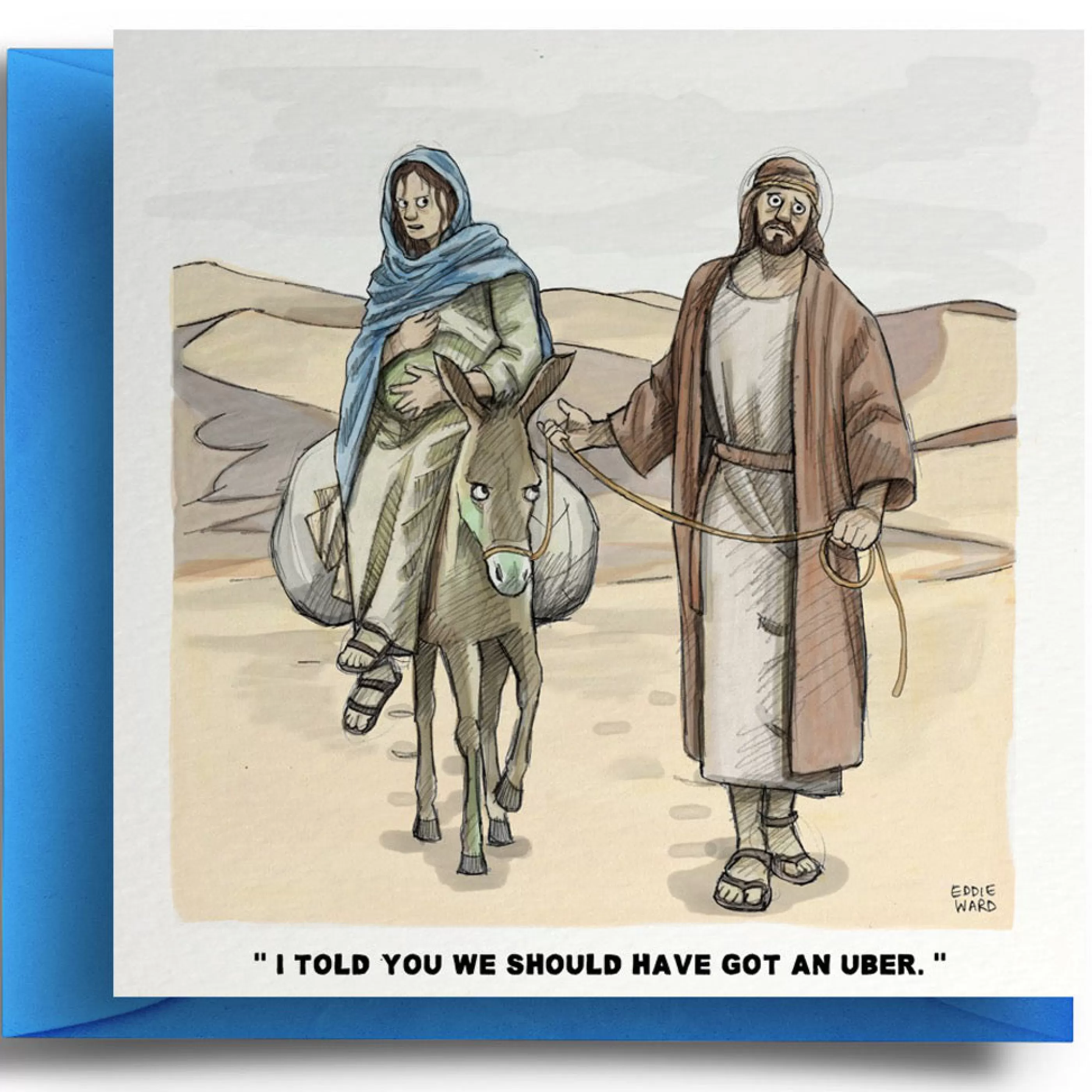 Quite Good Cards Mary & Joseph Uber Card Best Sale