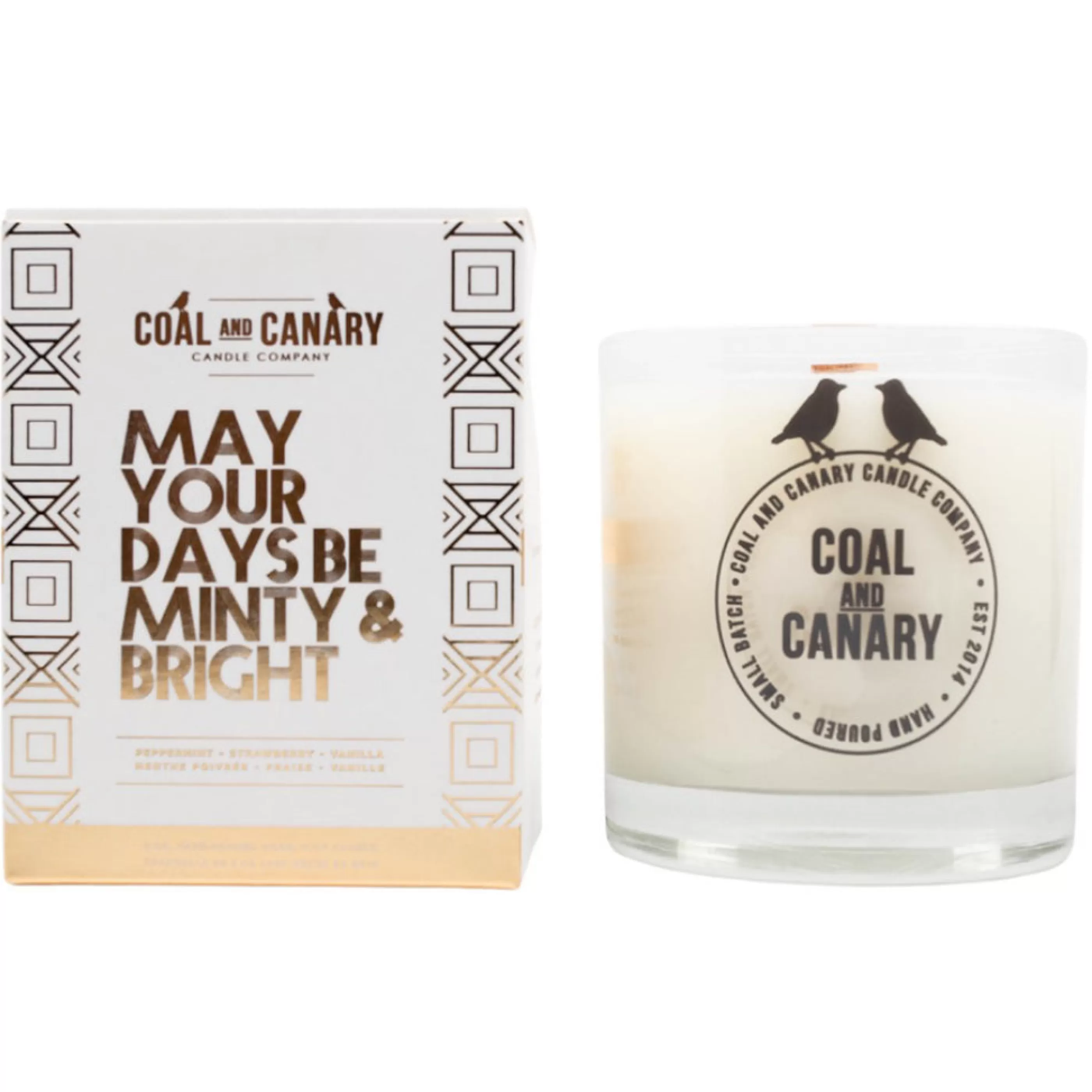 Coal and Canary Candles & Home Fragrances>May Your Days Be Minty & Bright Candle