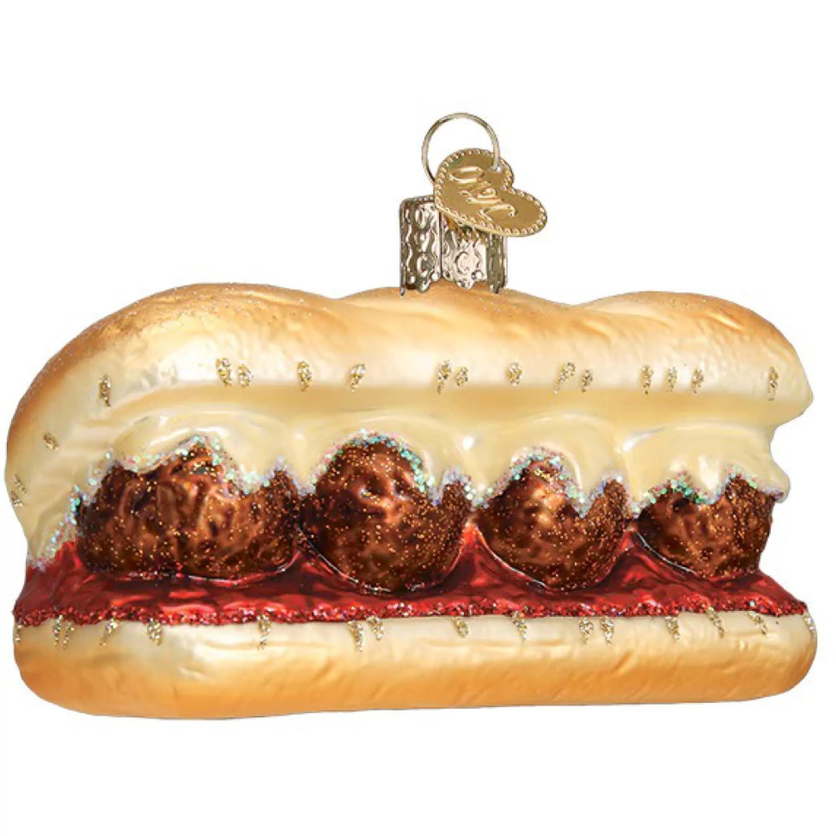 Old World Christmas Meatball Sandwich Ornament Best