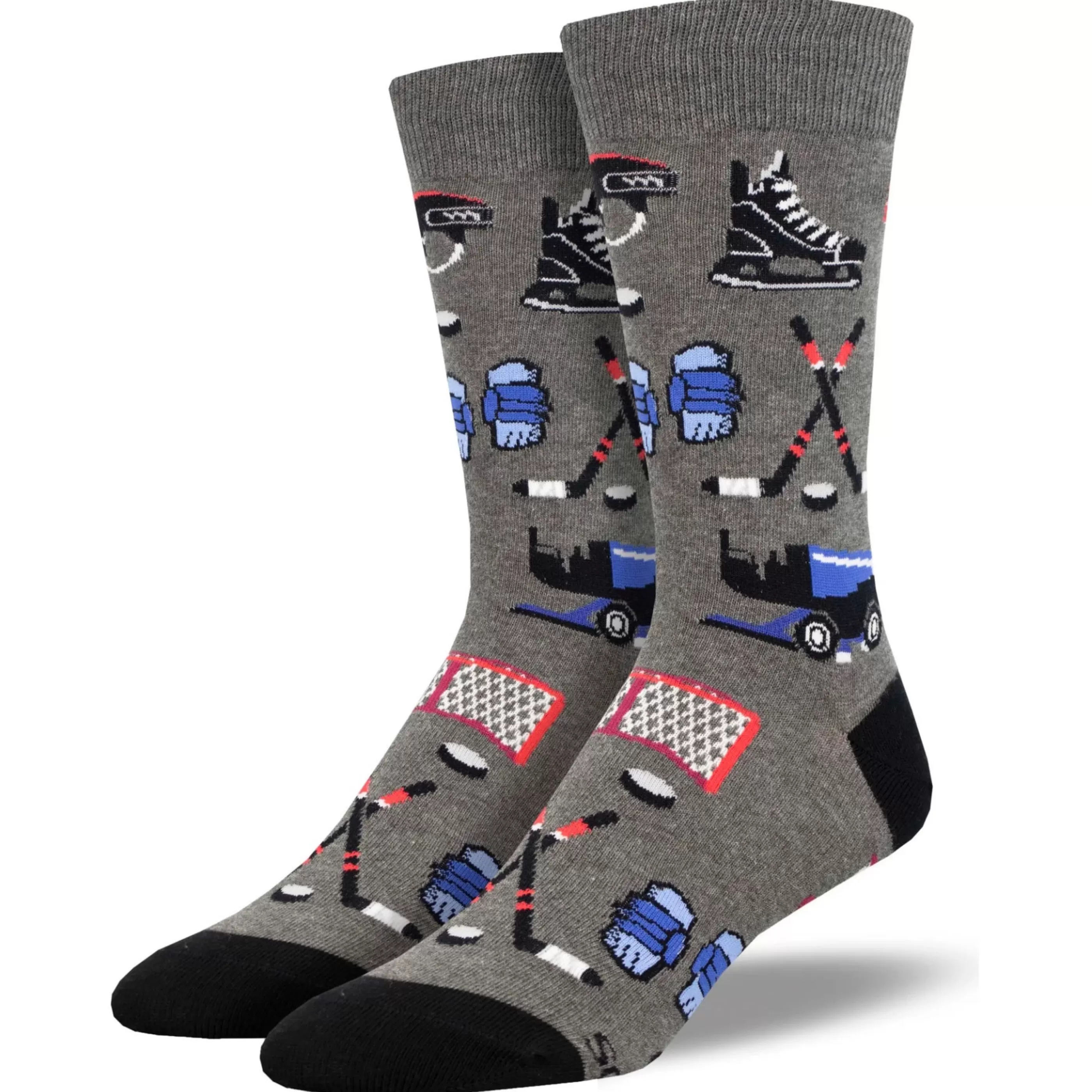 SockSmith Men's Socks>Men's Hockey Gear Socks Charcoal Heather