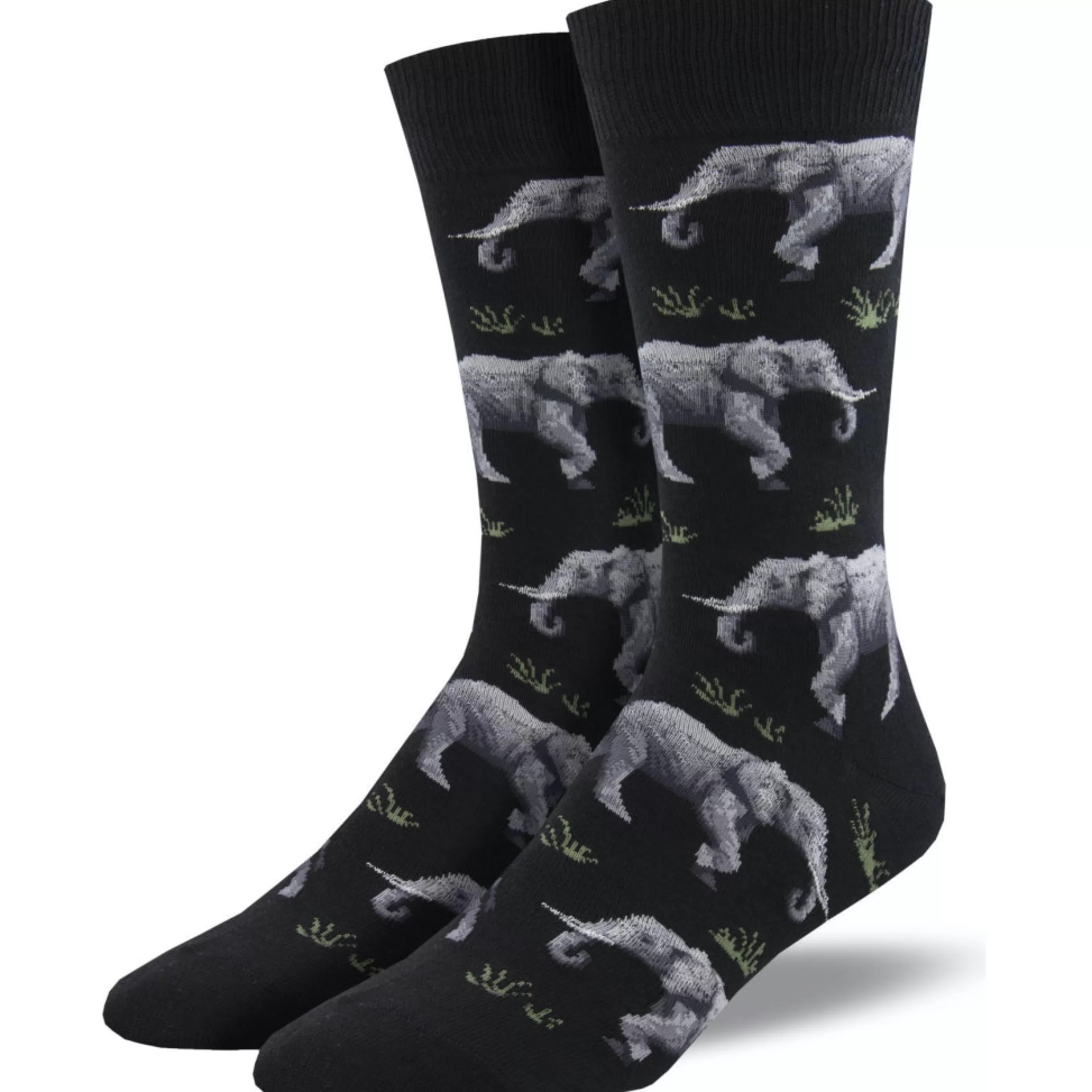 SockSmith Men's Socks>Men's Raising A Herd Socks Black