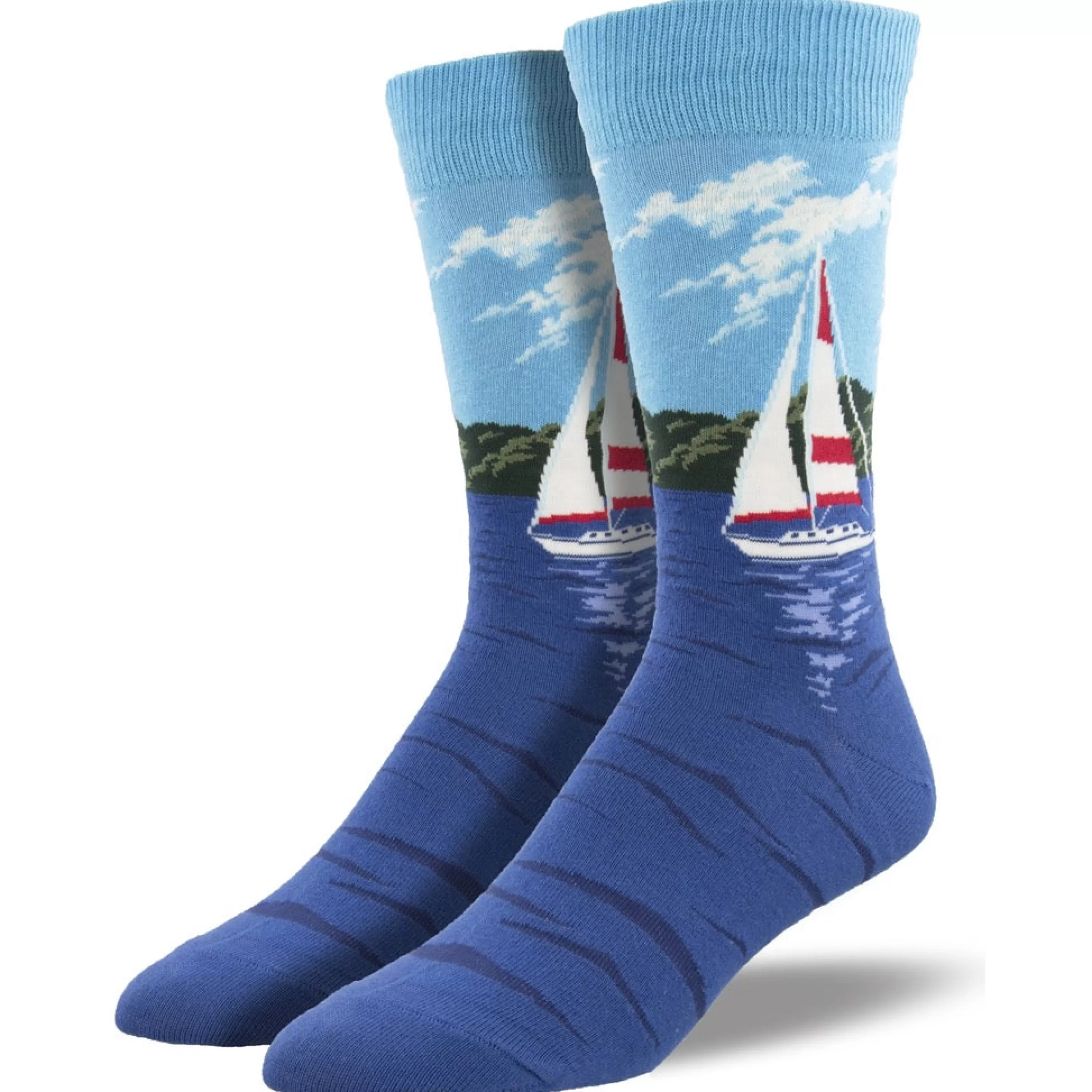 SockSmith Men's Socks>Men's Sailing By Socks Blue