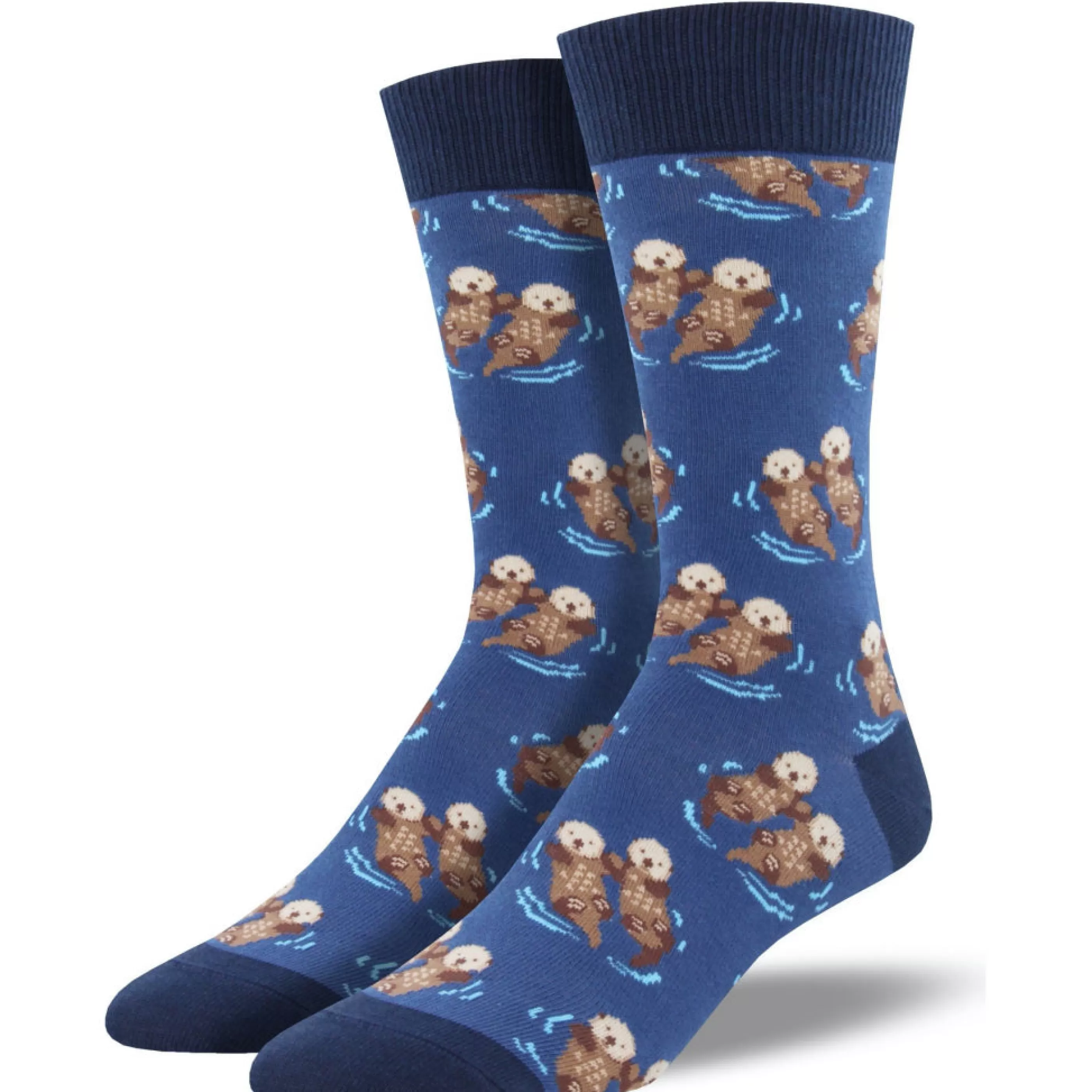 SockSmith Men's Socks>Men's Significant Otter Socks Blue