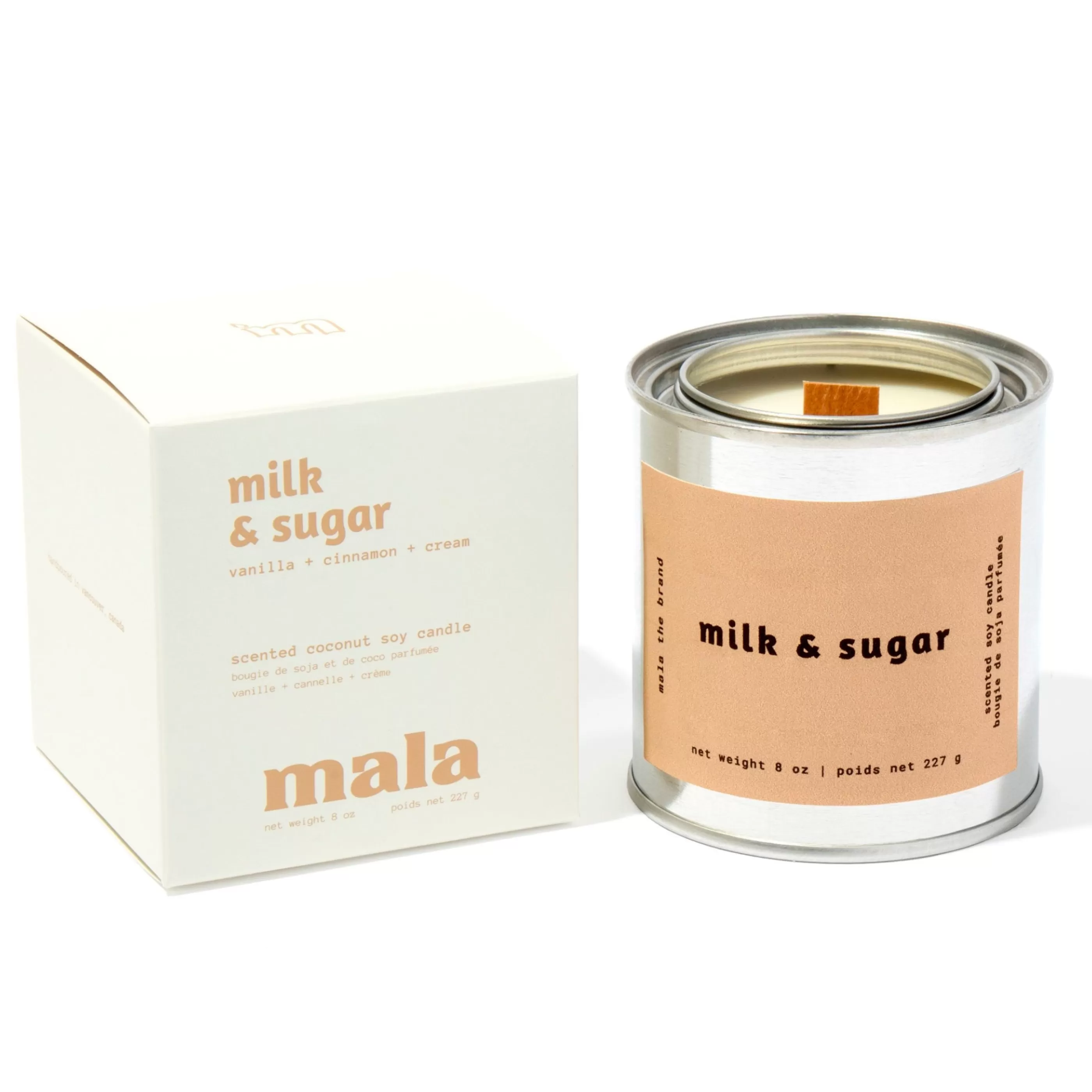 Mala The Brand Candles & Home Fragrances>Milk And Sugar Candle