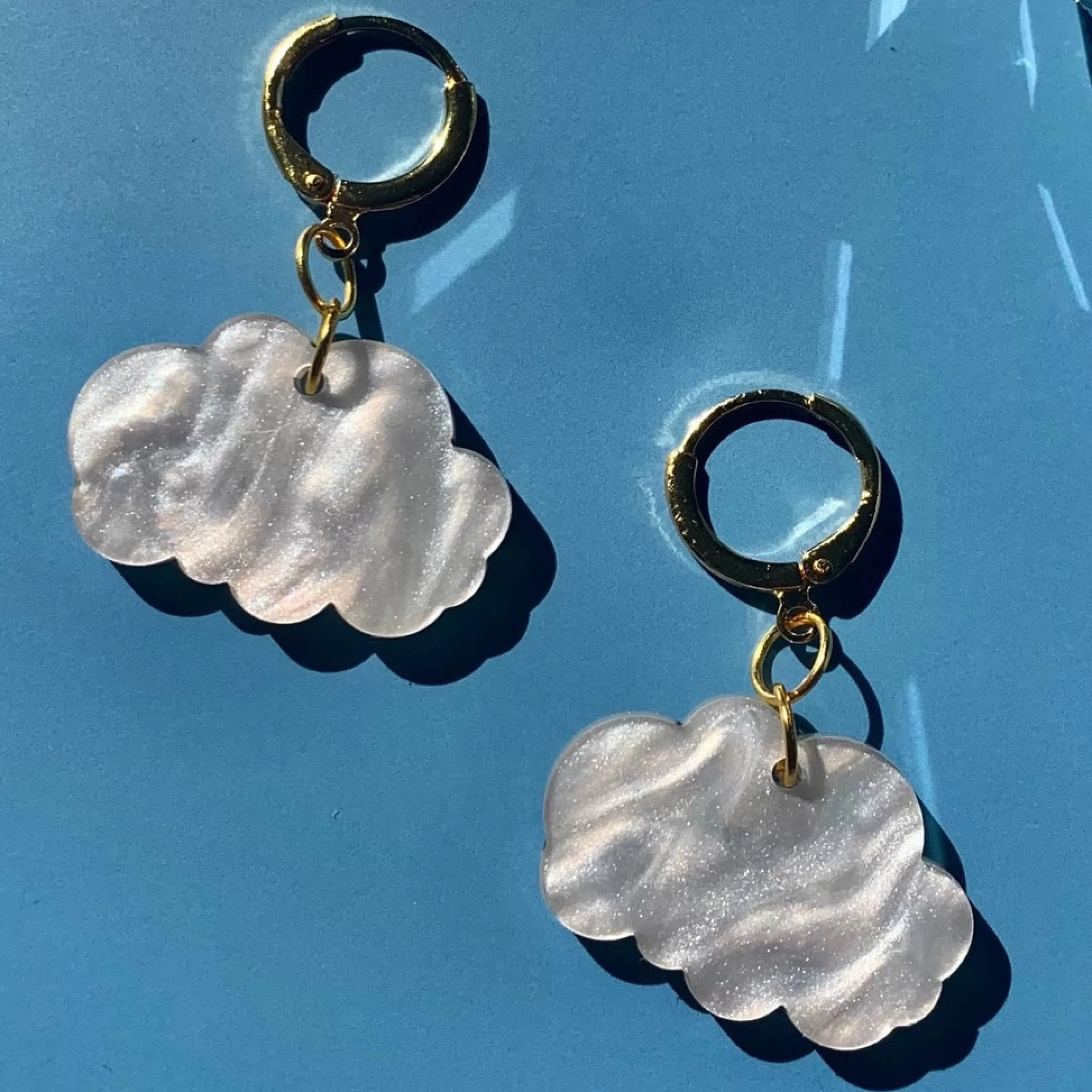 Not Picasso Jewellery>Mini Cloud Earrings