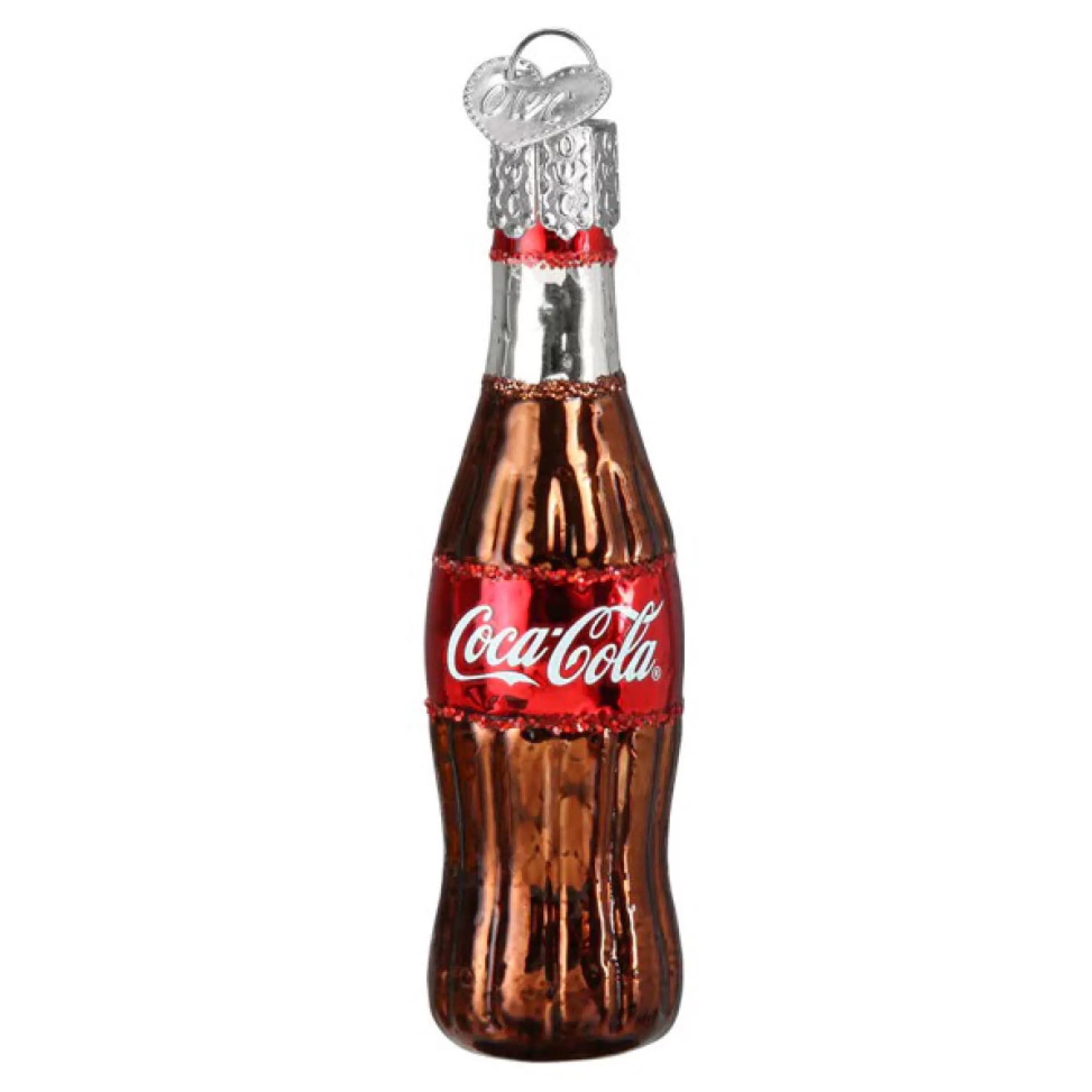 Old World Christmas Mini Coca Cola Bottle Ornament New