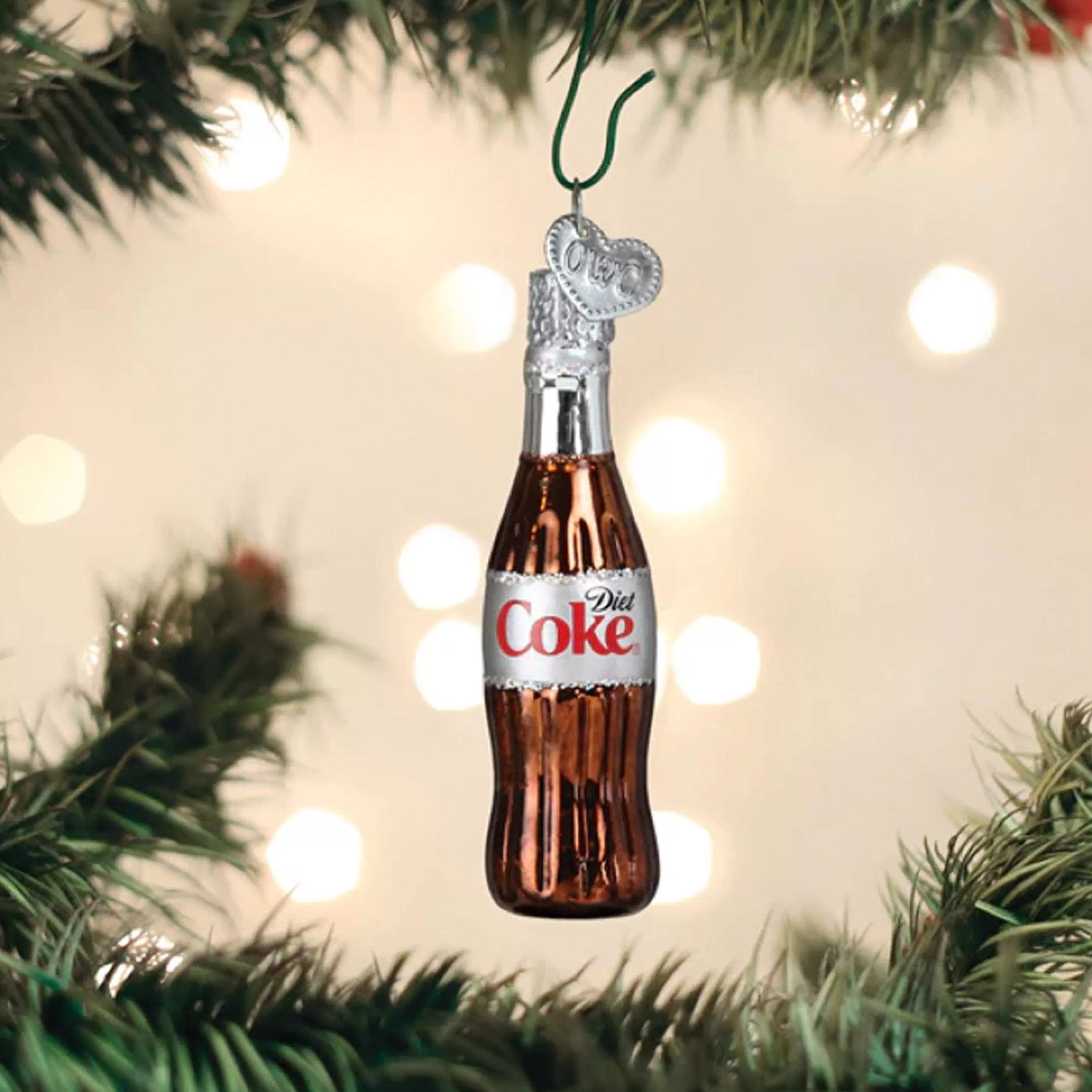 Old World Christmas Mini Diet Coke Bottle Ornament Shop