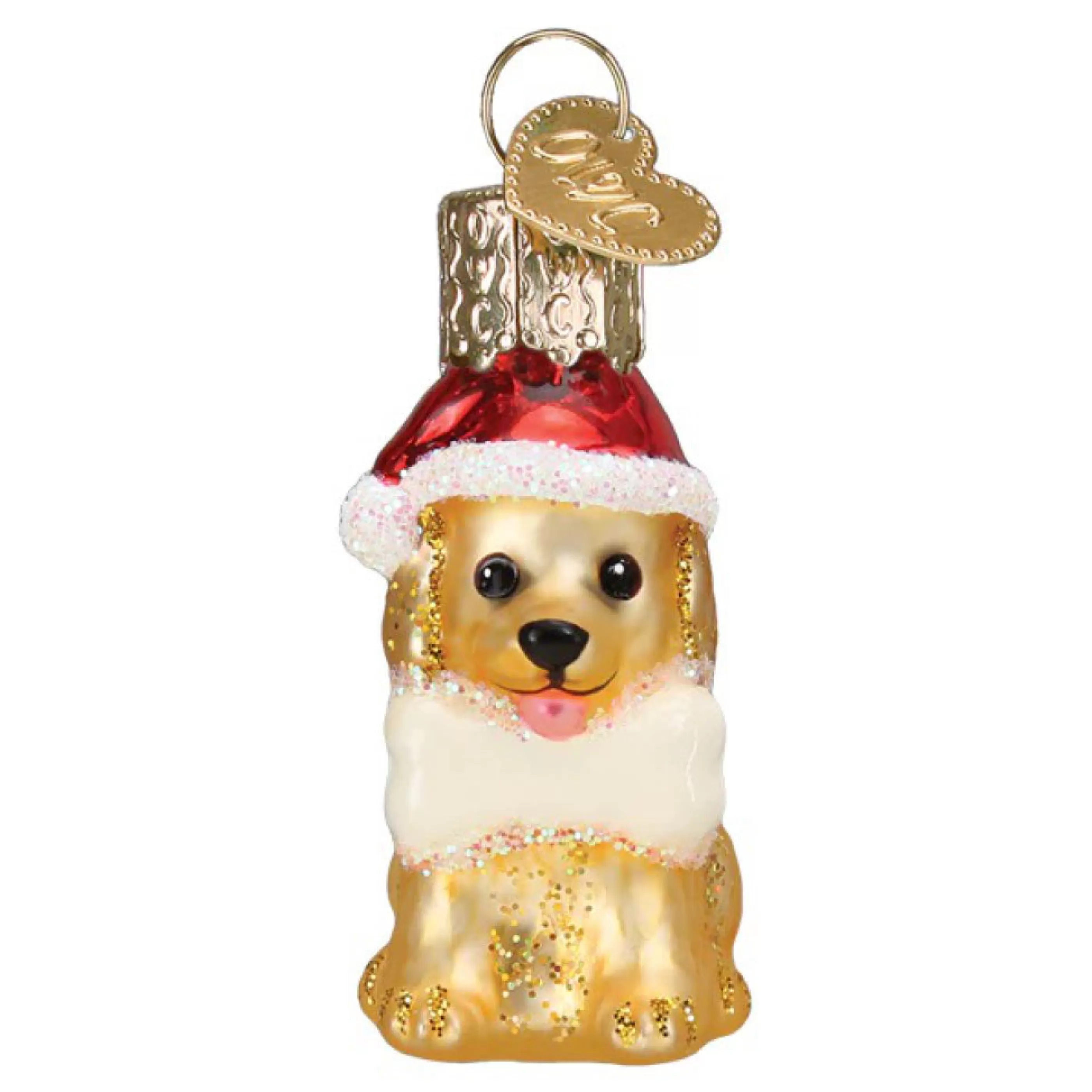 Old World Christmas Mini Jolly Pup Ornament Fashion