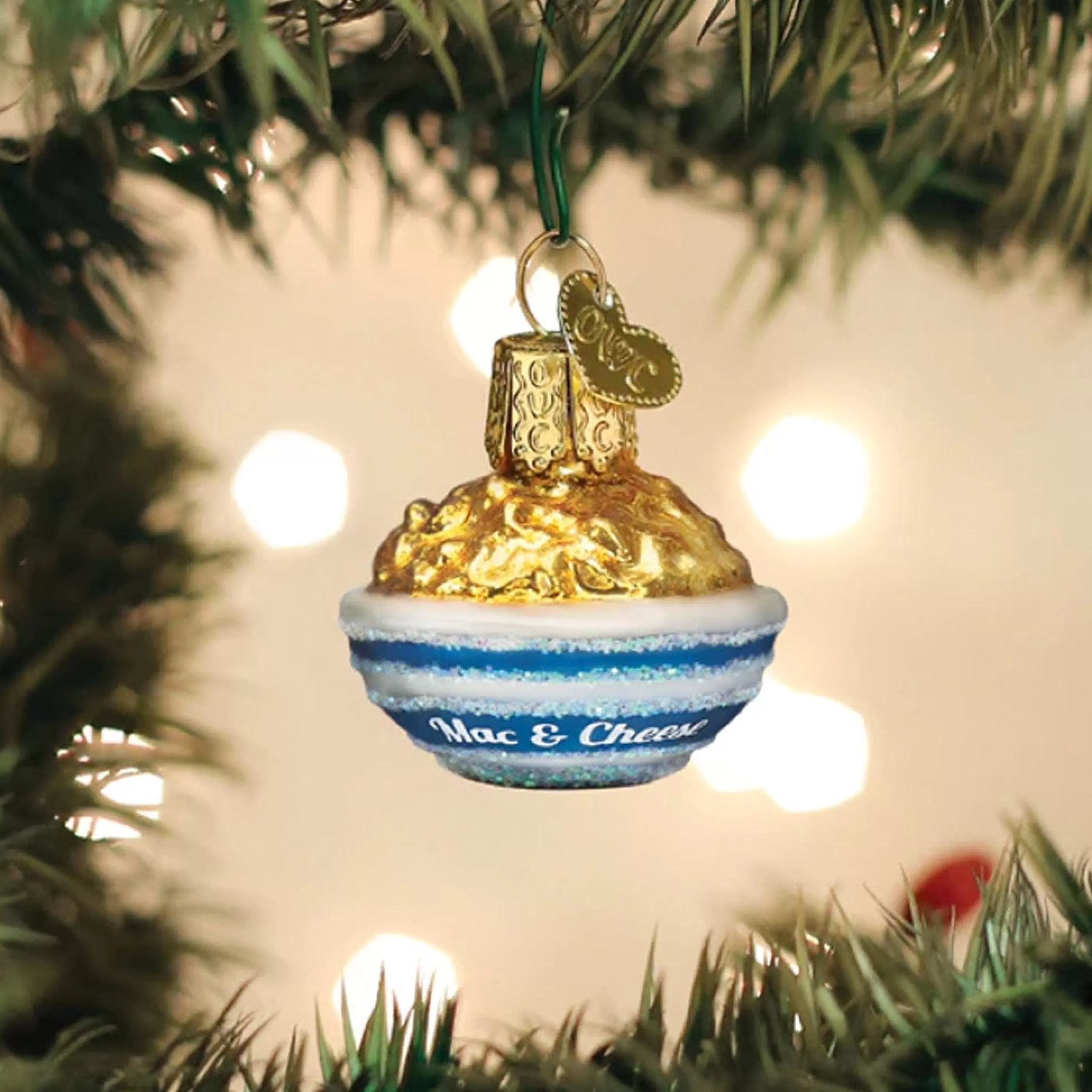 Old World Christmas Mini Mac & Cheese Ornament Cheap