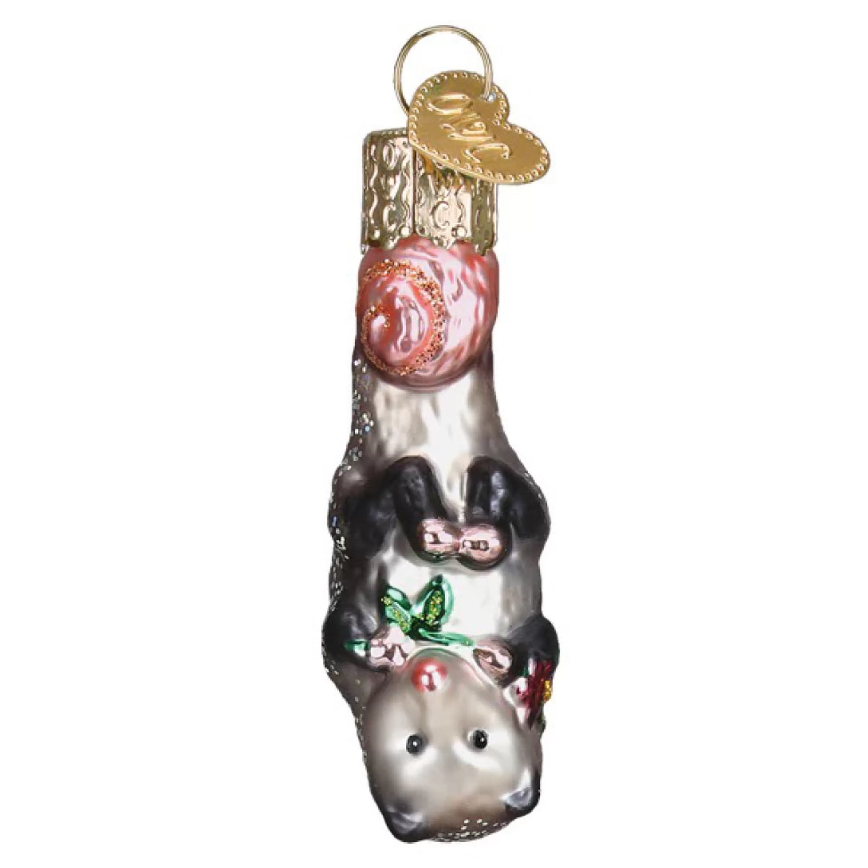 Old World Christmas Mini Opossum Ornament New