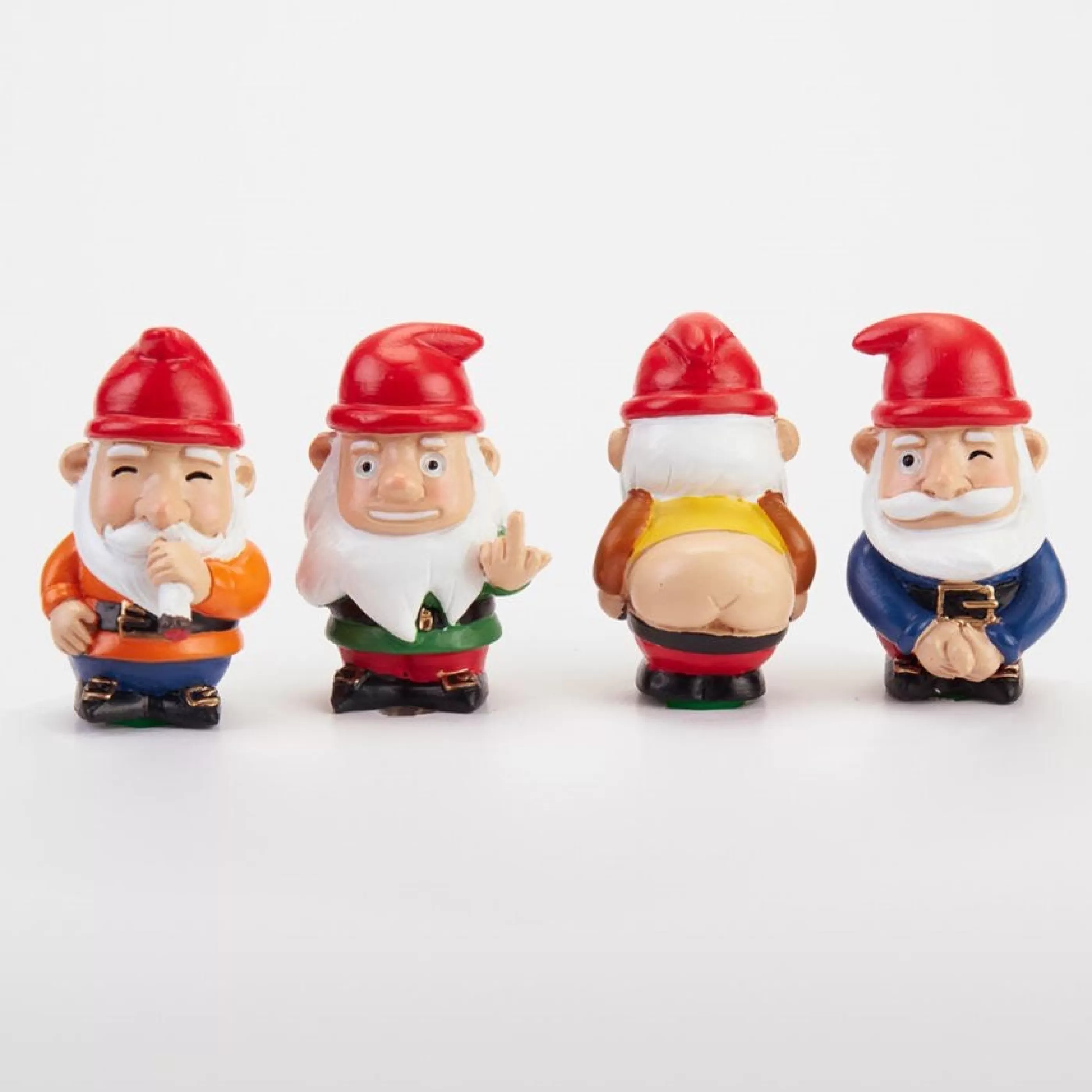 Gift Republic Home Accessories>Mini Plant Pot Naughty Gnomes